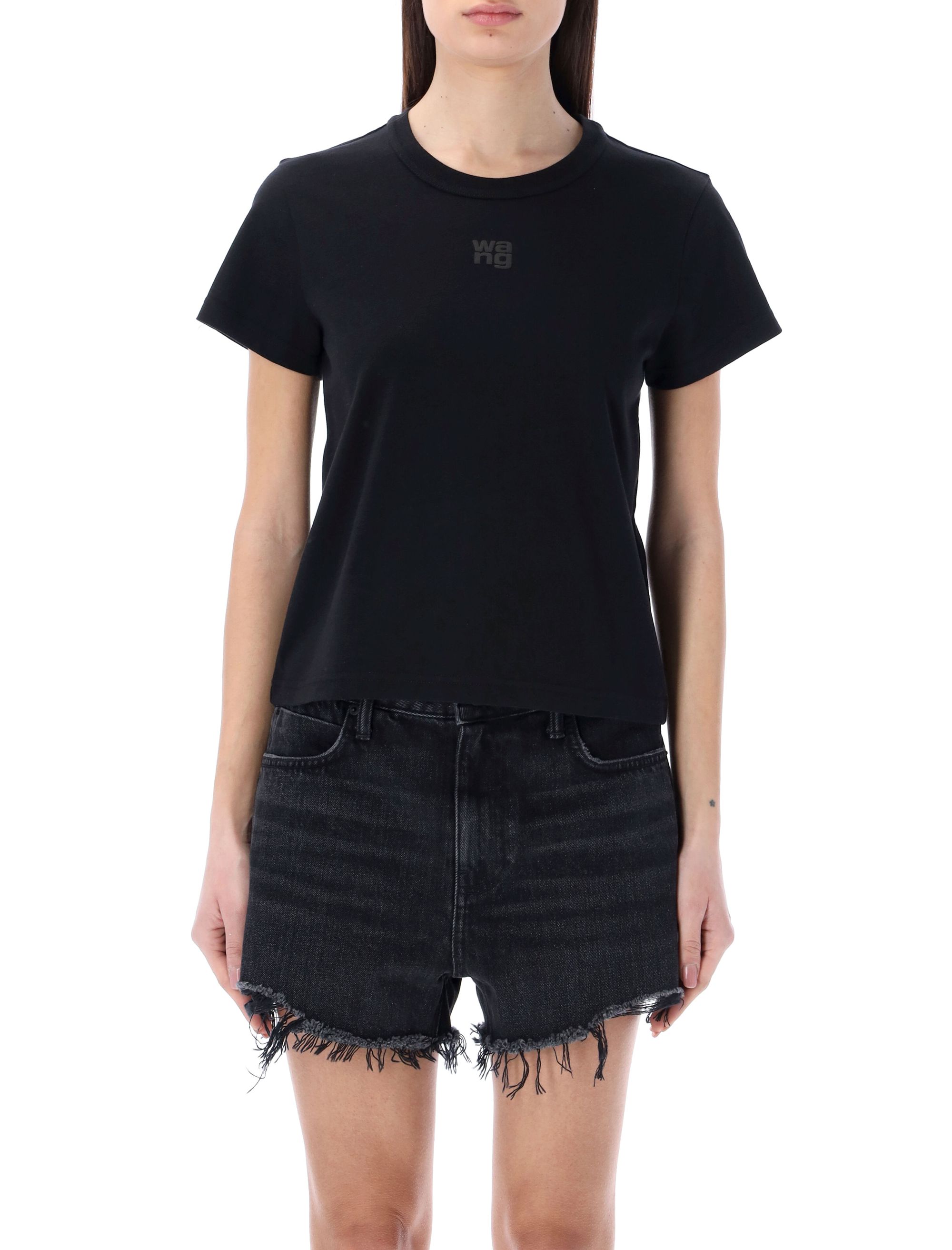 T by Alexander Wang T-shirts and Polos Black 4CC3221358C001 (alexanderwang.t / Tシャツ・カットソー ) | alexanderwang.t (アレキサンダーワン ティー)