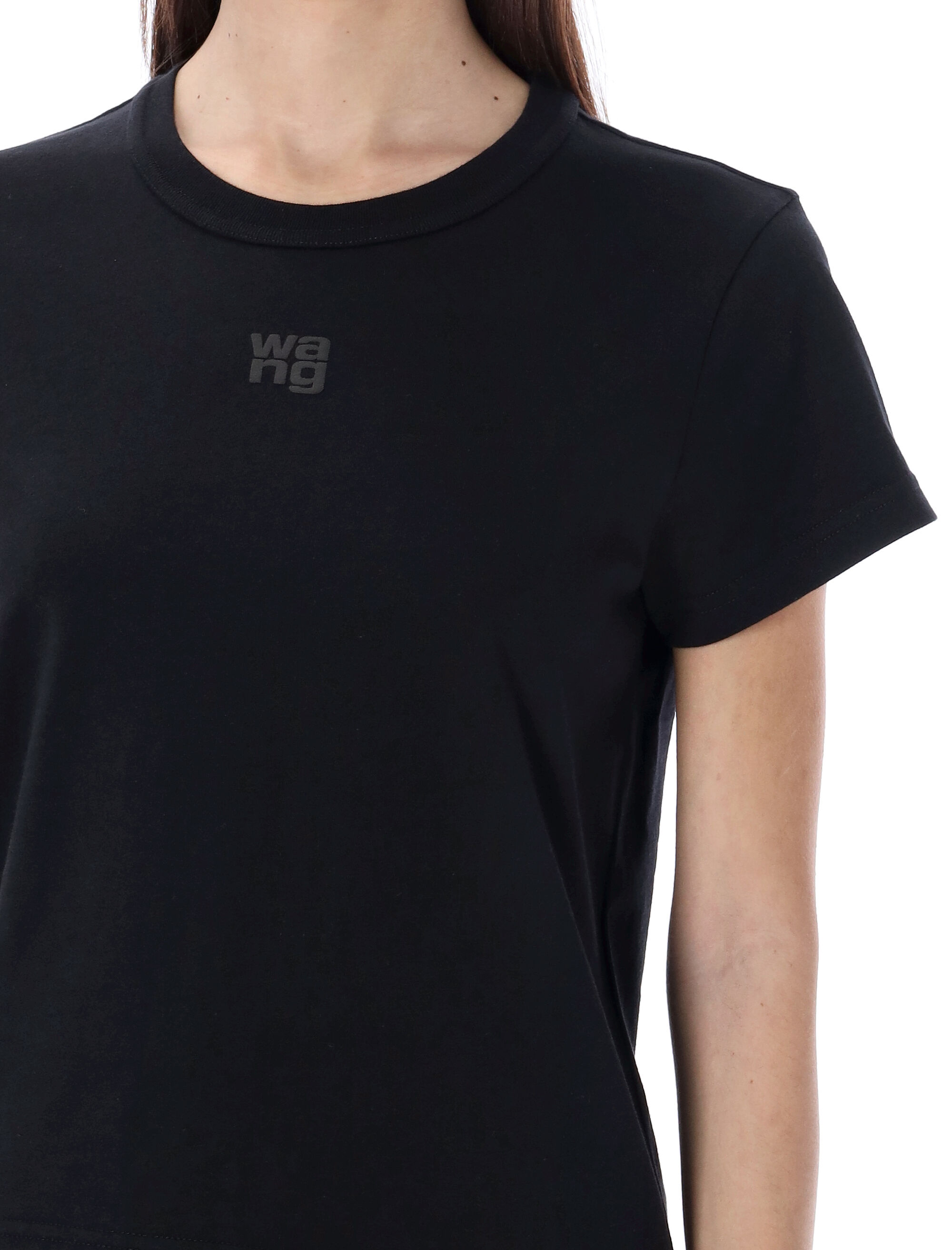 T by Alexander Wang T-shirts and Polos Black 4CC3221358C001 (alexanderwang.t / Tシャツ・カットソー ) | alexanderwang.t (アレキサンダーワン ティー)(6)