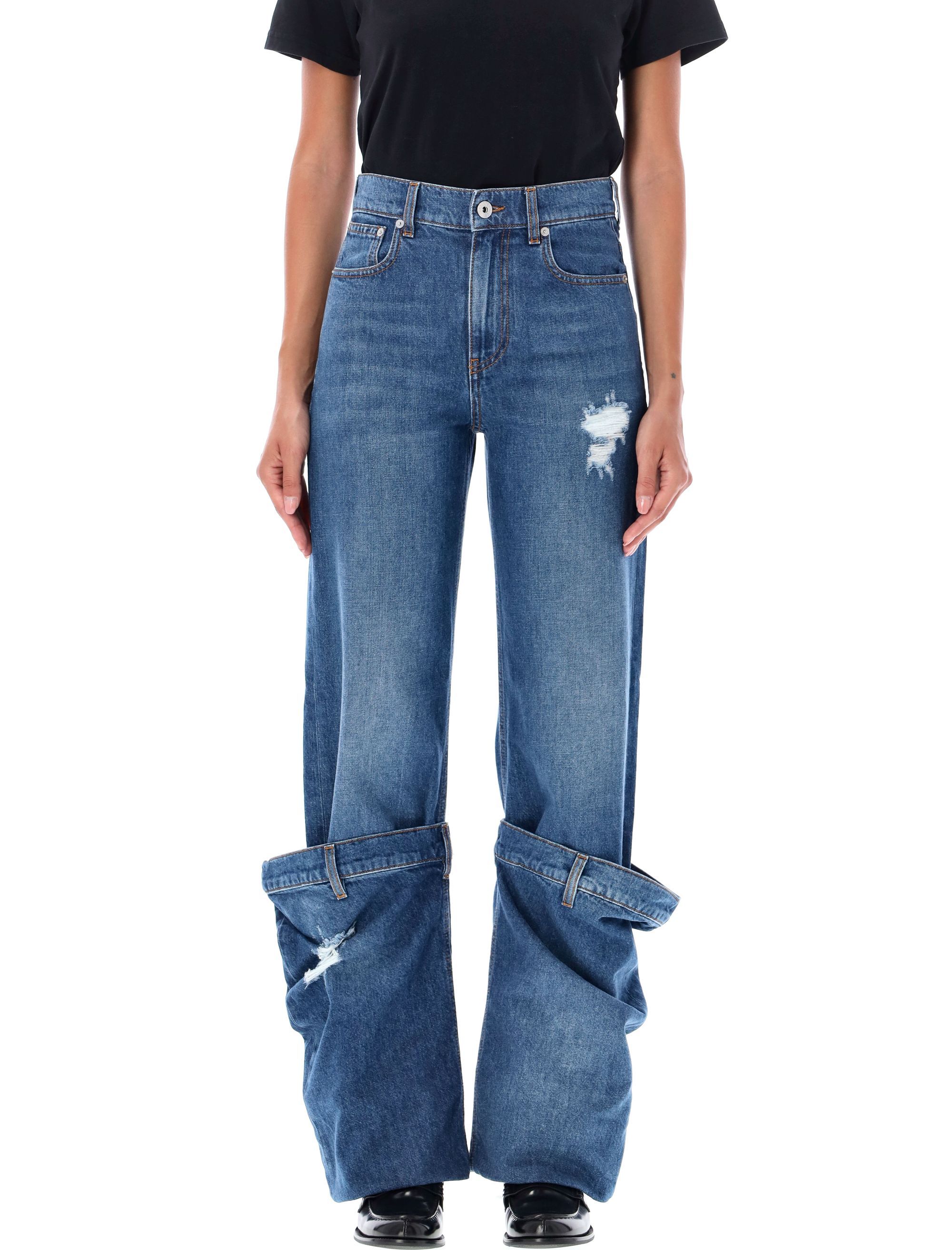 JW ANDERSON Jeans Blue DT0056PG1164804 (JW Anderson / ジーンズ ) | JW Anderson (ジェイダブリュー アンダーソン)