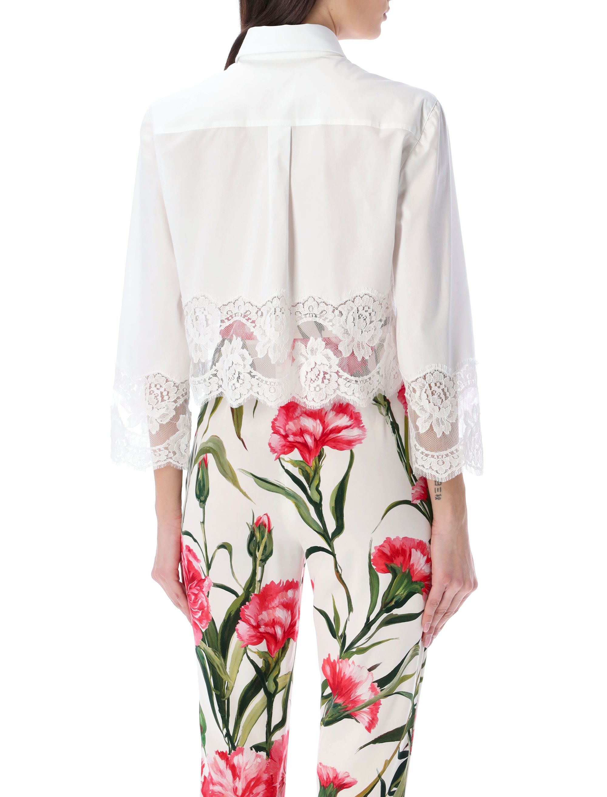 Dolce & Gabbana T-shirts and Polos White F5Q65TFUEEEW0800 (Dolce & Gabbana / Tシャツ・カットソー ) | Dolce & Gabbana (ドルチェガッバーナ)(4)