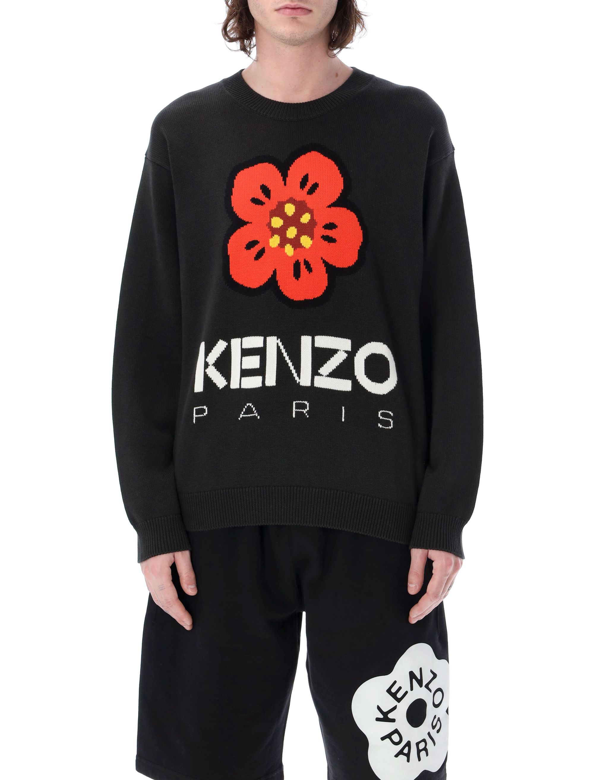 Kenzo Sweaters Black FD55PU3803LC99J (KENZO / ニット・セーター・カーディガン ) | KENZO (ケンゾー)