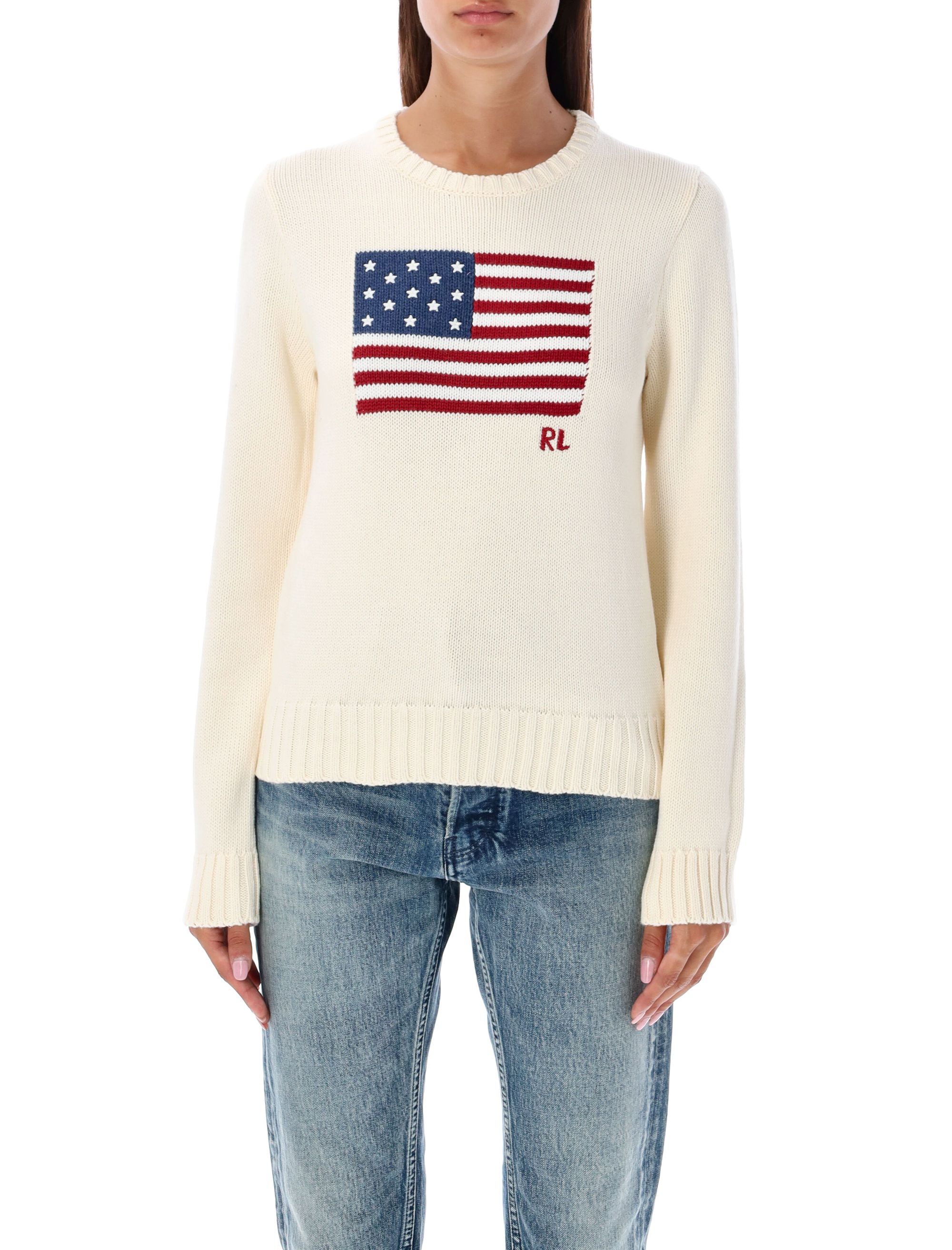 Polo Ralph Lauren Sweaters White 896939COTTONKNI002 (Polo Ralph Lauren / ニット・セーター・カーディガン ) | Polo Ralph Lauren (ポロ ラルフ ローレン)