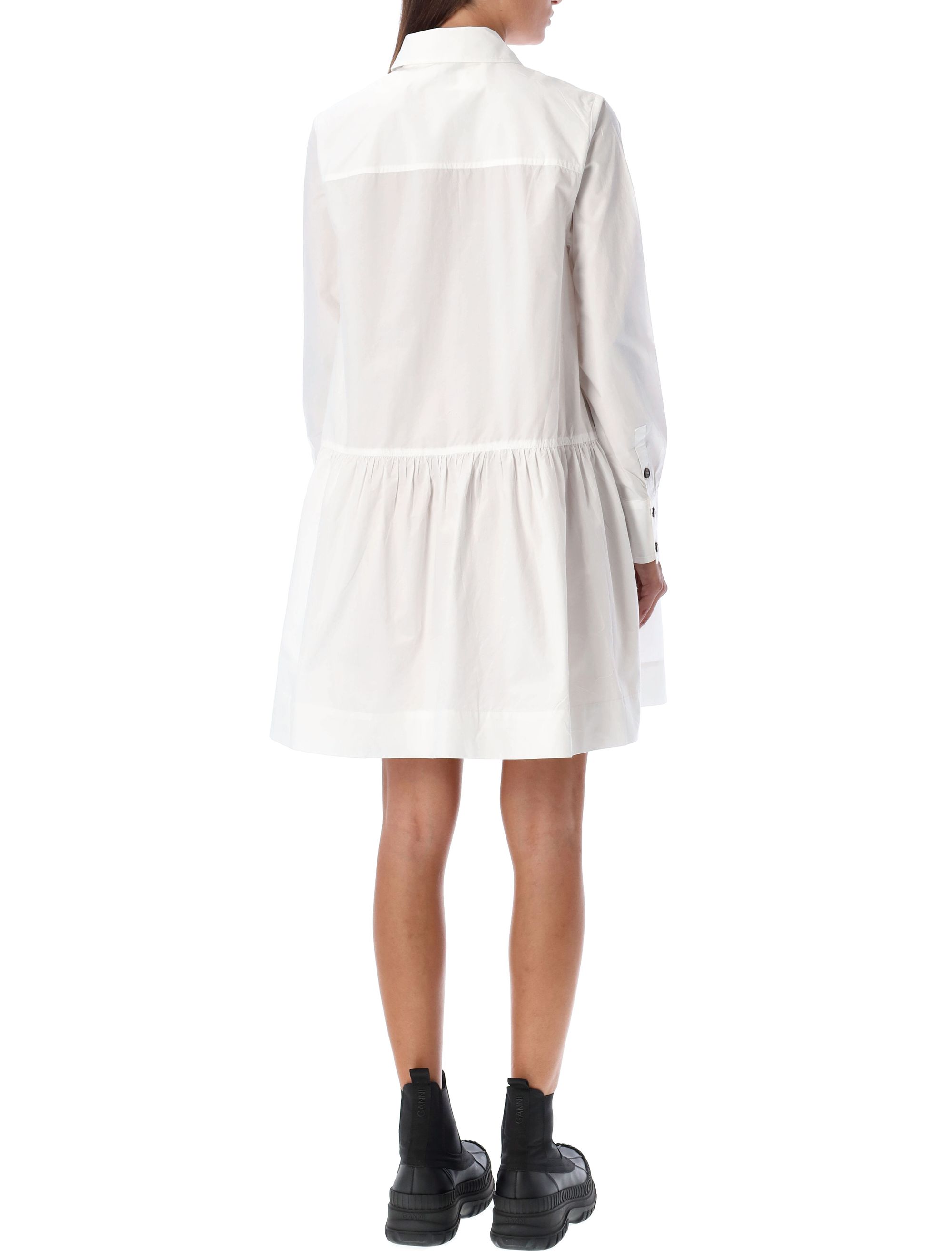 GANNI Dresses White F87166479151 (GANNI / ワンピース・ドレス・オールインワン ) | GANNI (ガニー)(1)