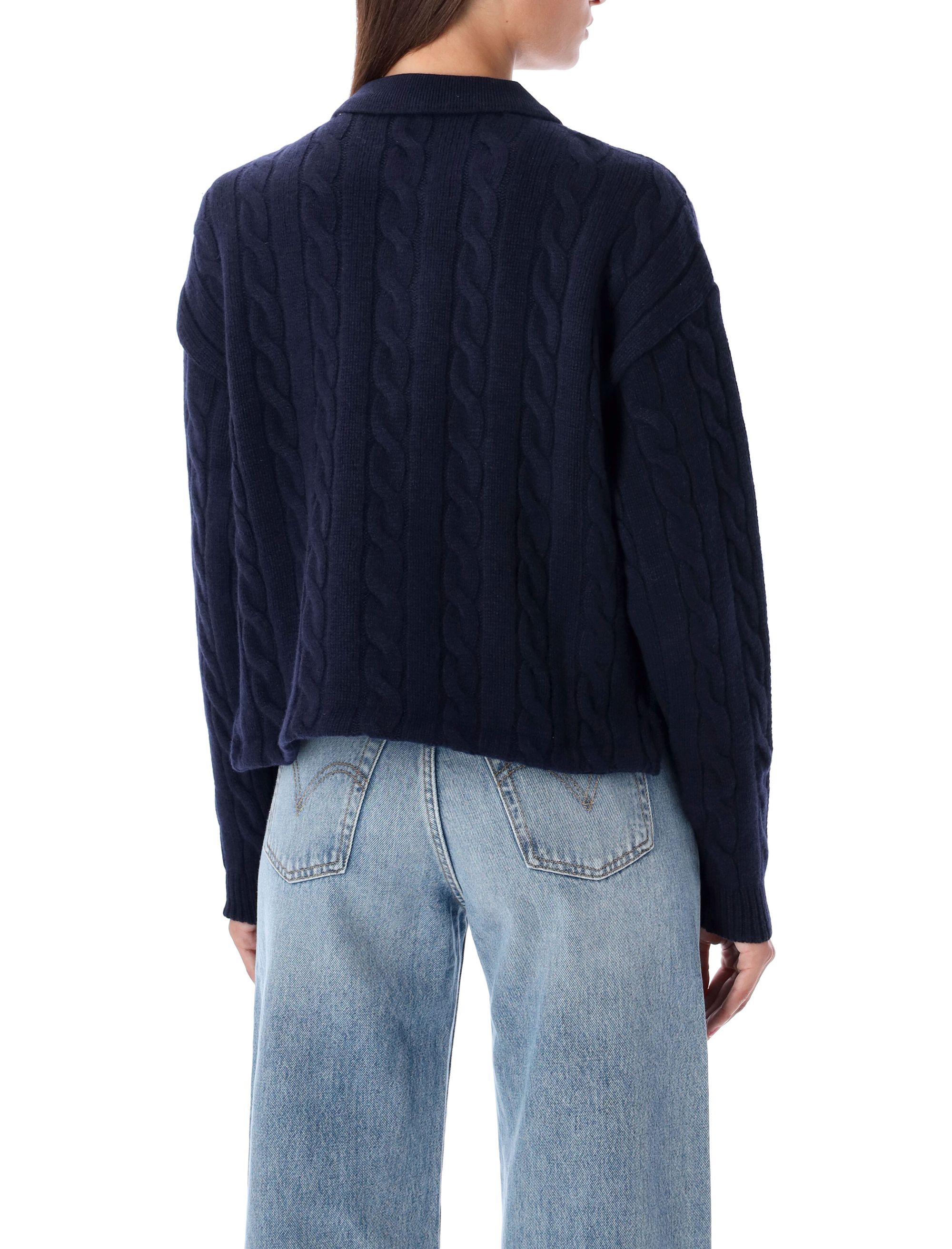 Polo Ralph Lauren Sweaters Blue 910158WOOLCASHM002 (Polo Ralph Lauren / ニット・セーター・カーディガン ) | Polo Ralph Lauren (ポロ ラルフ ローレン)(1)