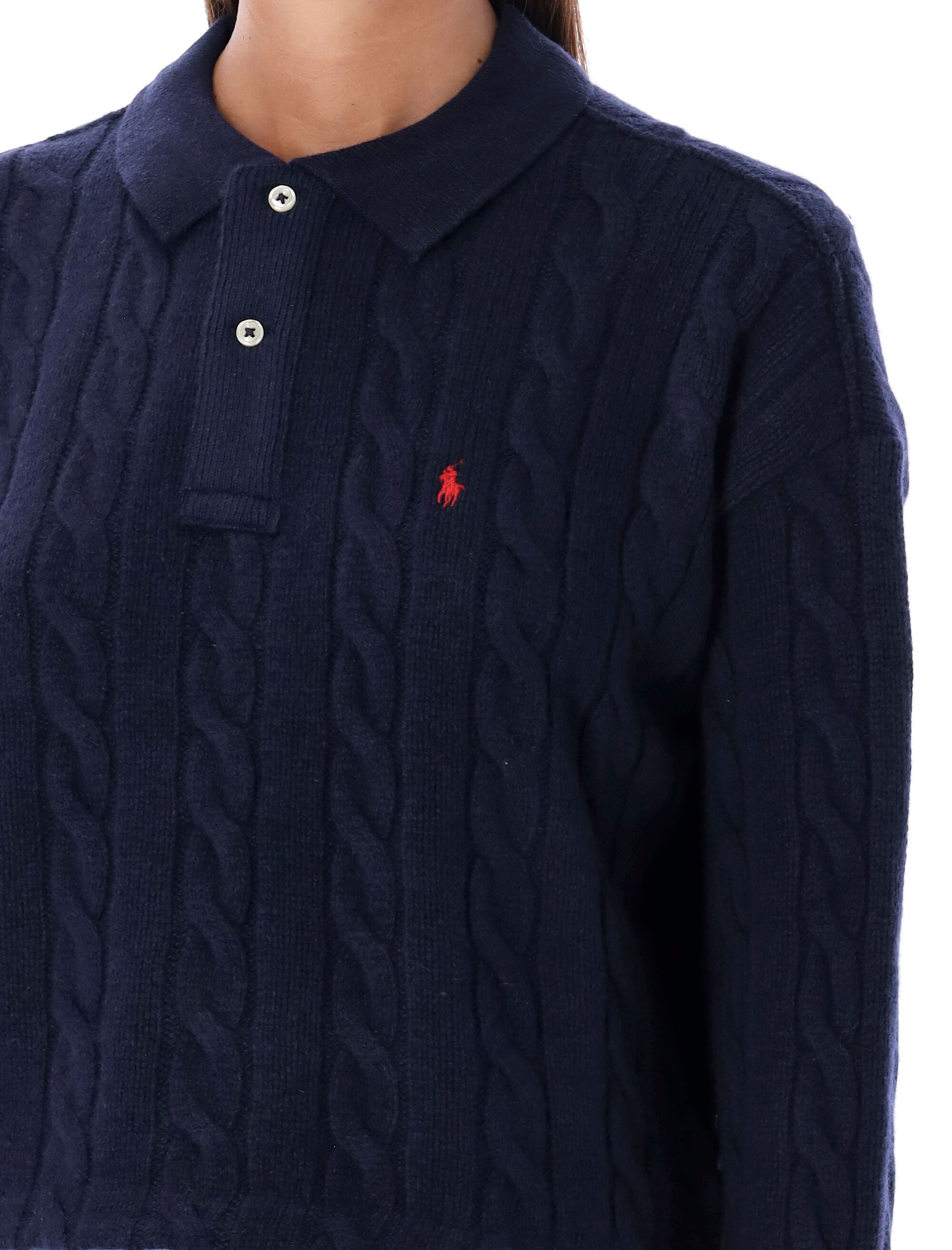 Polo Ralph Lauren Sweaters Blue 910158WOOLCASHM002 (Polo Ralph Lauren / ニット・セーター・カーディガン ) | Polo Ralph Lauren (ポロ ラルフ ローレン)(2)