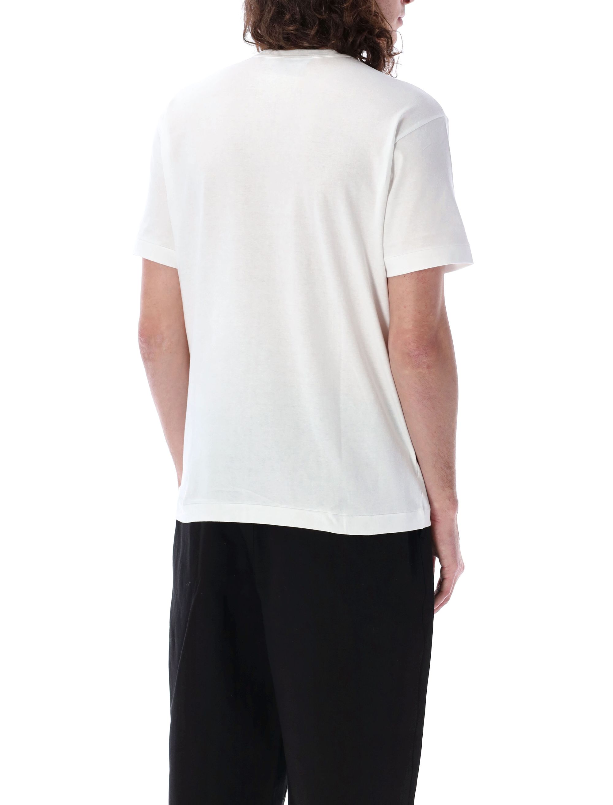 COMME DES GARCONS PLAY T-shirts and Polos White P1T086C1 (PLAY Comme Des Garçons / Tシャツ・カットソー ) | PLAY Comme Des Garçons (プレイ コムデギャルソン)(1)