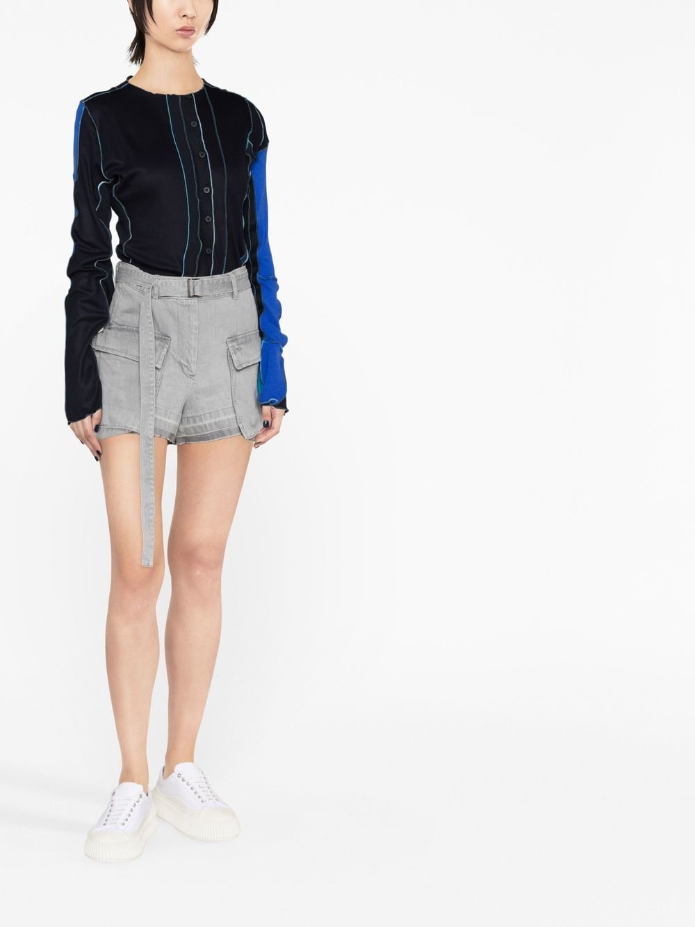 Sacai Shorts Grey 2306488301 (sacai / ショートパンツ ) | sacai (サカイ)(1)