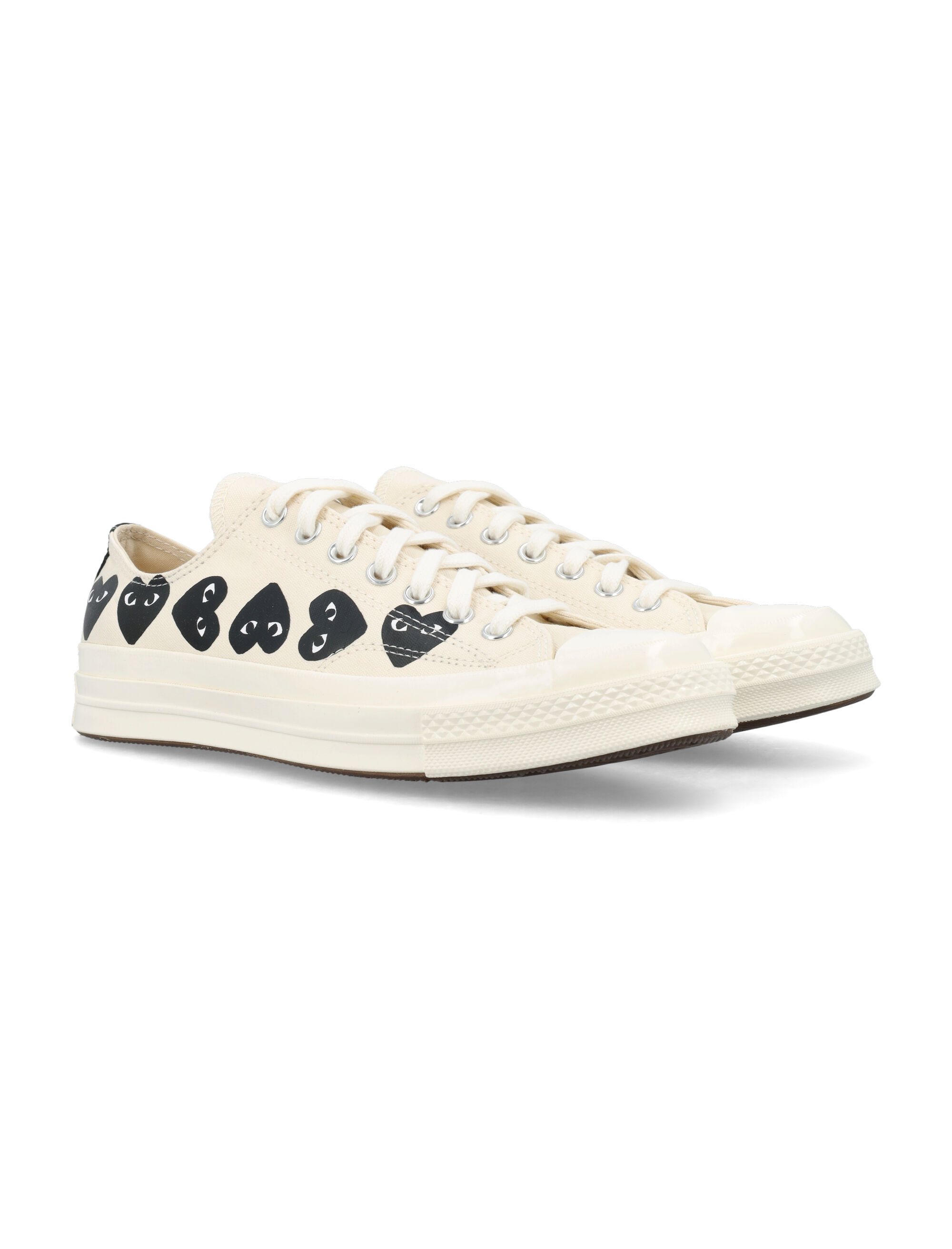 COMME DES GARCONS CONVERSE Sneakers Beige P1K126C2 (PLAY Comme Des Garçons / スニーカー ) | PLAY Comme Des Garçons (プレイ コムデギャルソン)(1)
