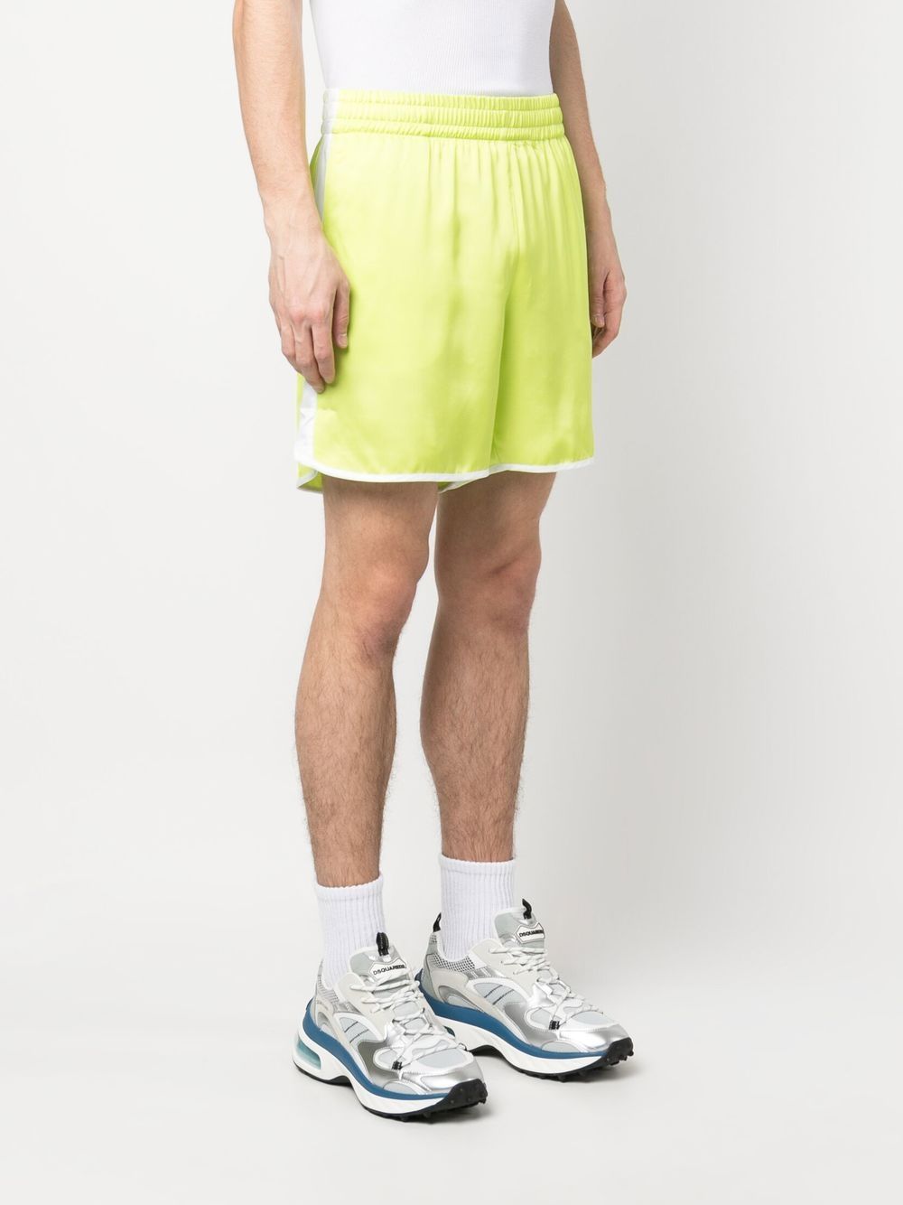 BLUE SKY INN Shorts Green BS2301ST014LIME (Blue Sky Inn / ショートパンツ ) | Blue Sky Inn (ブルースカイ イン)(4)