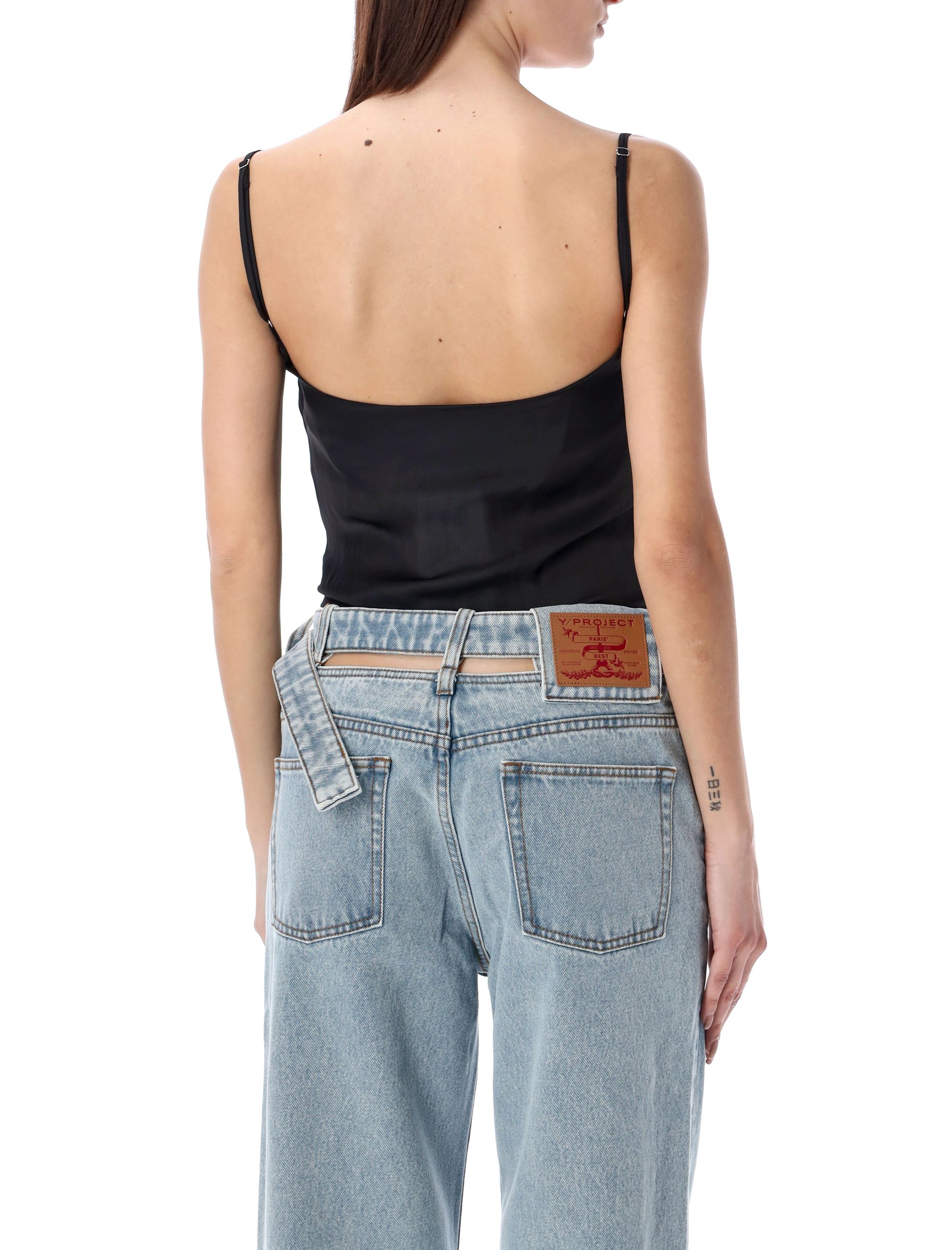 Y/PROJECT Top Black 102TO001F481BLACK (Y/Project / タンクトップ・キャミソール ) | Y/Project (ワイプロジェクト)(1)