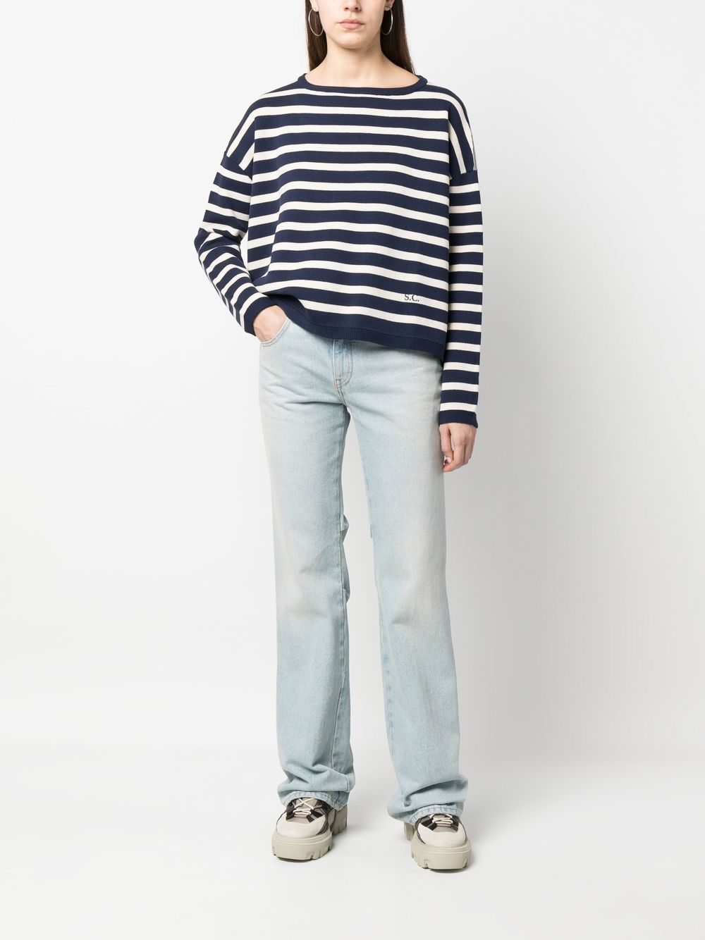Semicouture T-shirts and Polos Black Y3SA31BRANDIERG028 (SEMICOUTURE / Tシャツ・カットソー ) | SEMICOUTURE (セミクチュール)(2)