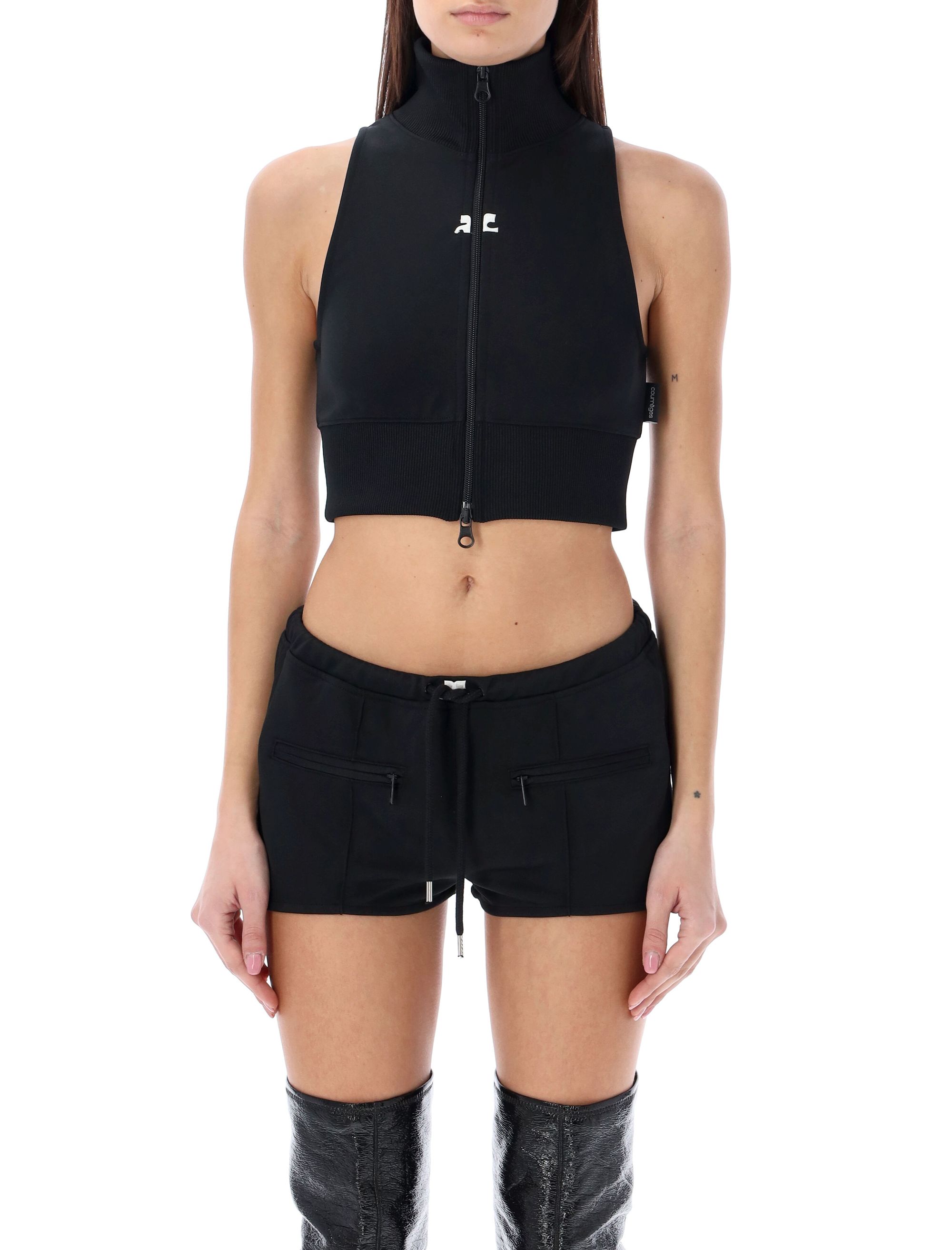 Courregès Top Black 124JVE072JS00919999 (Courrèges / カジュアルジャケット ) | Courrèges (クレージュ)