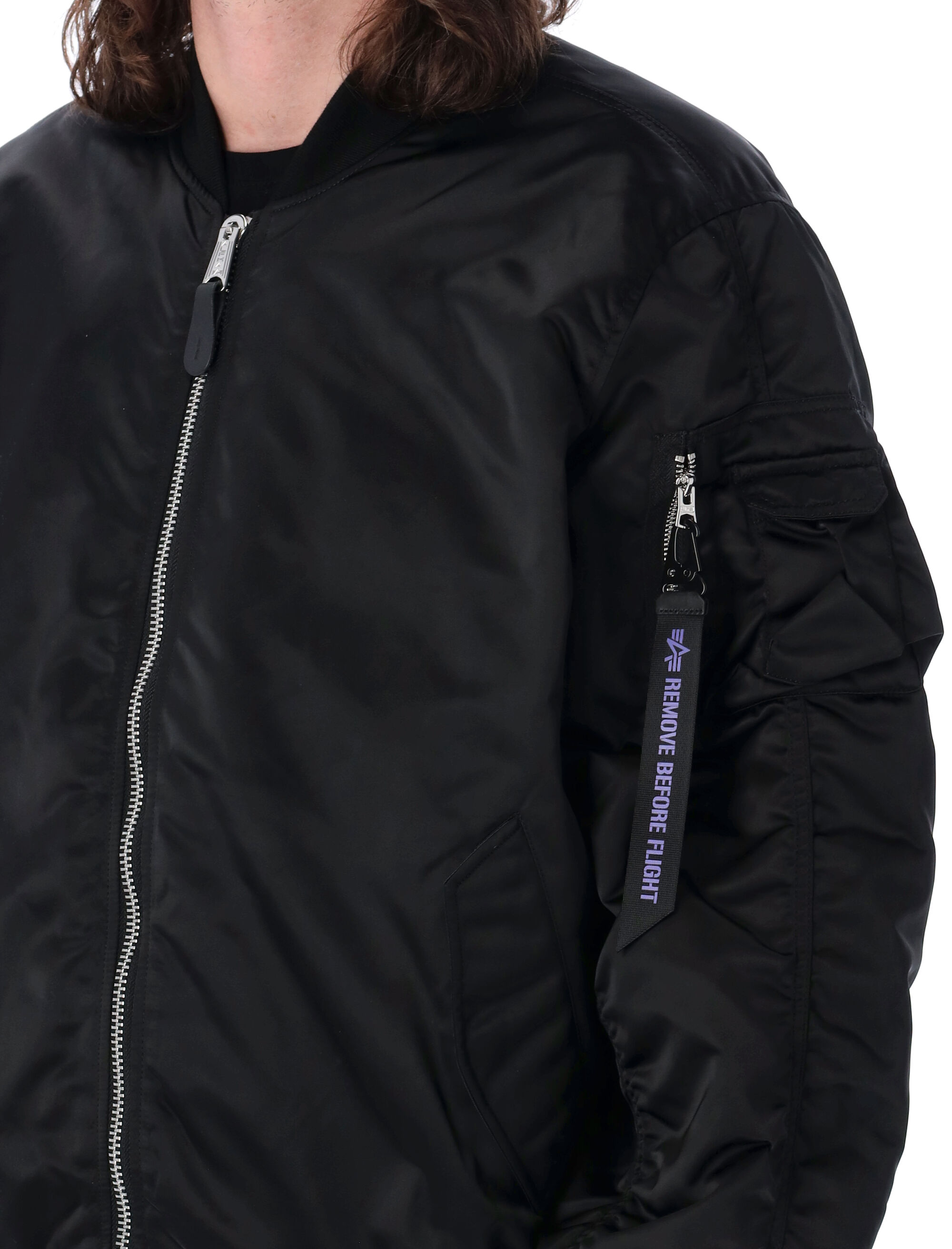 ALPHA INDUSTRIES Coats Black 146115UVN03 (ALPHA INDUSTRIES / カジュアルジャケット ) | ALPHA INDUSTRIES (アルファ インダストリーズ)(2)