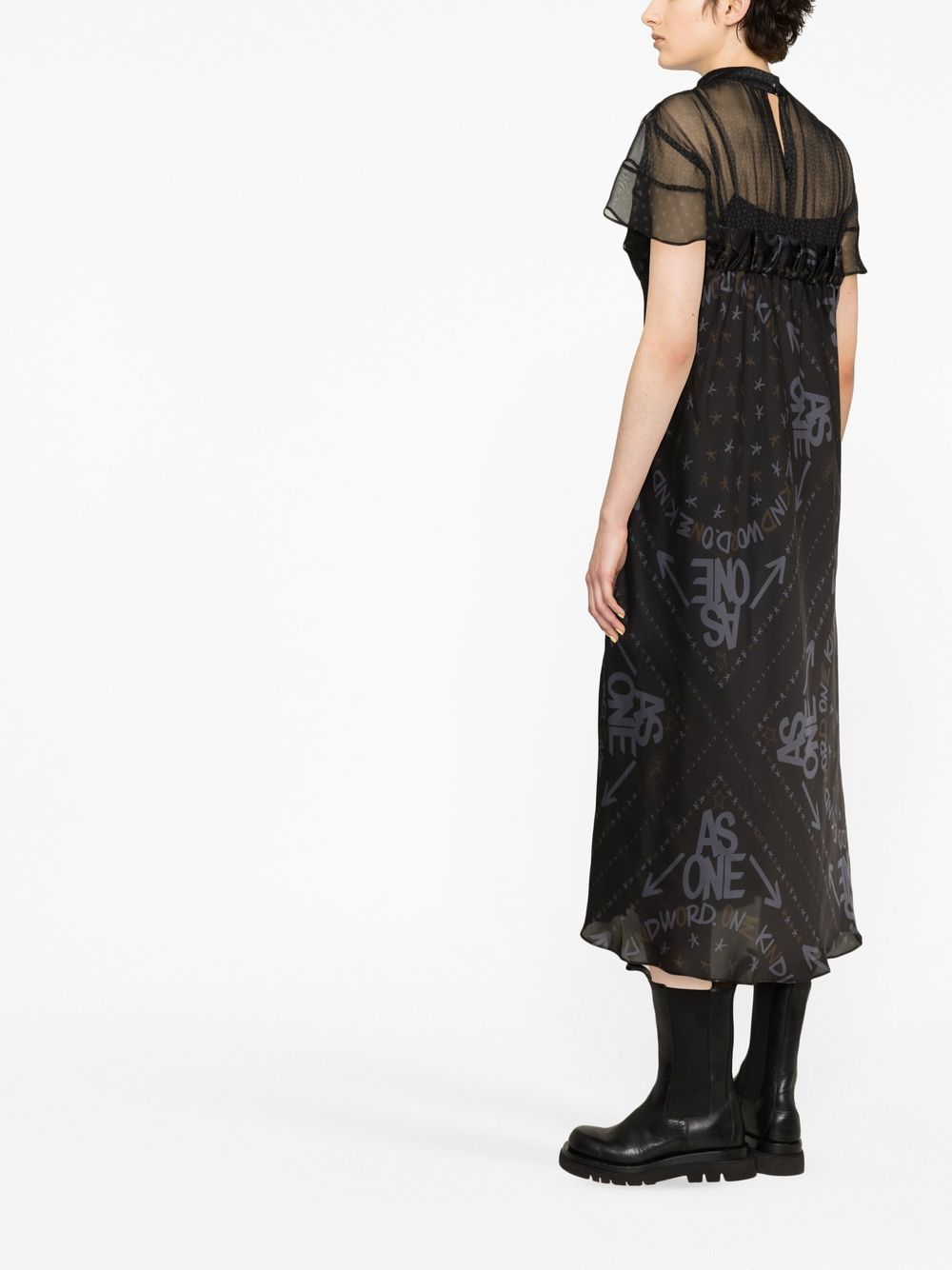 Sacai Dresses Black 2306460001 (sacai / ワンピース・ドレス・オールインワン ) | sacai (サカイ)(3)