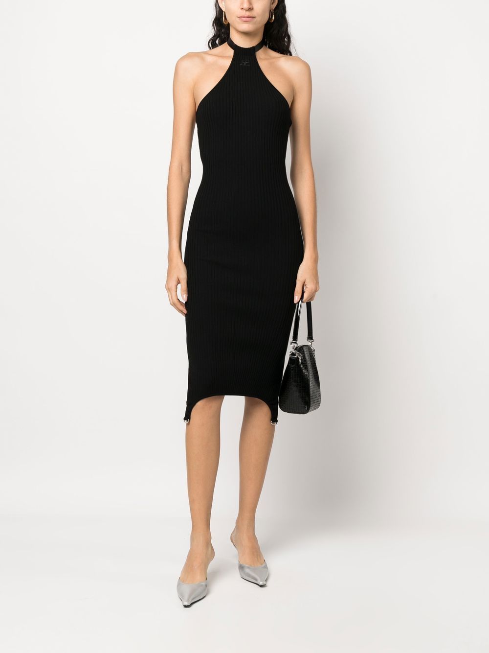 COURREGES PRE Dresses Black 123MRO185FI00219999 (Courrèges / ワンピース・ドレス・オールインワン ) | Courrèges (クレージュ)(4)