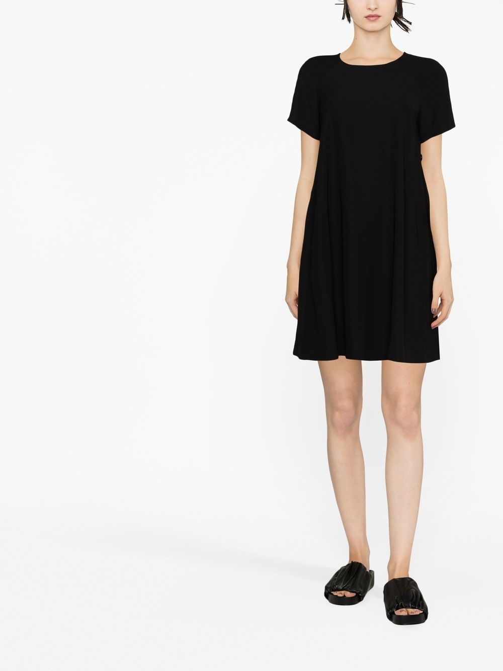 Emporio Armani Dresses Black D4NA1S2NWAZ0999 (EMPORIO ARMANI / ワンピース・ドレス・オールインワン ) | EMPORIO ARMANI (エンポリオ アルマーニ)(1)