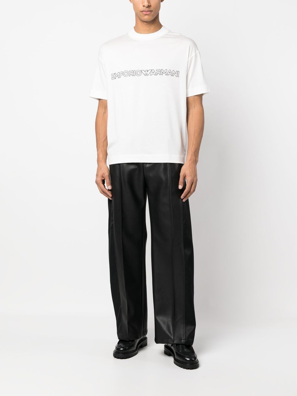 Emporio Armani T-shirts and Polos White 3R1TBD1JUVZ0101 (EMPORIO ARMANI / Tシャツ・カットソー ) | EMPORIO ARMANI (エンポリオ アルマーニ)(3)