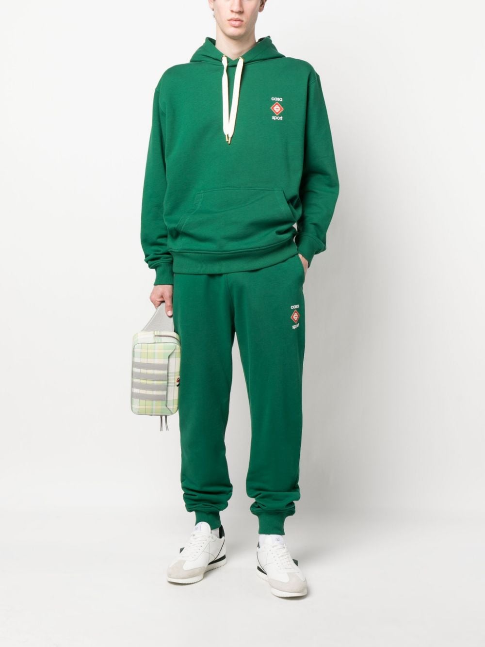 Casablanca Sweaters Green MS23JTP13906CASASPORTLOGO (Casablanca / スウェット・フーディー ) | Casablanca (カサブランカ)(2)