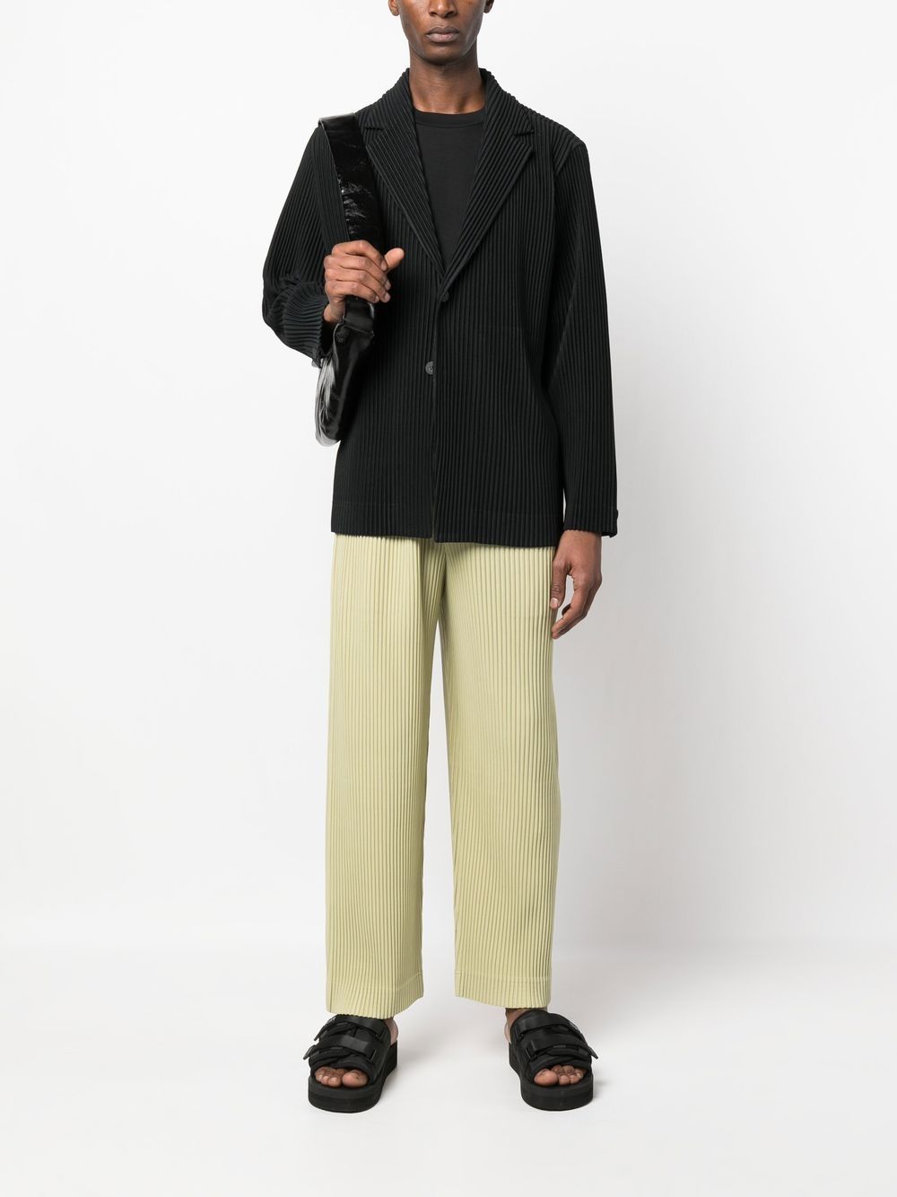 HOMME PLISSE' ISSEY MIYAKE Jackets Black HP36JD30115 (HOMME PLISSÉ ISSEY MIYAKE / ブレザー・ジャケット ) | HOMME PLISSÉ ISSEY MIYAKE (オムプリッセ イッセイ ミヤケ)(4)