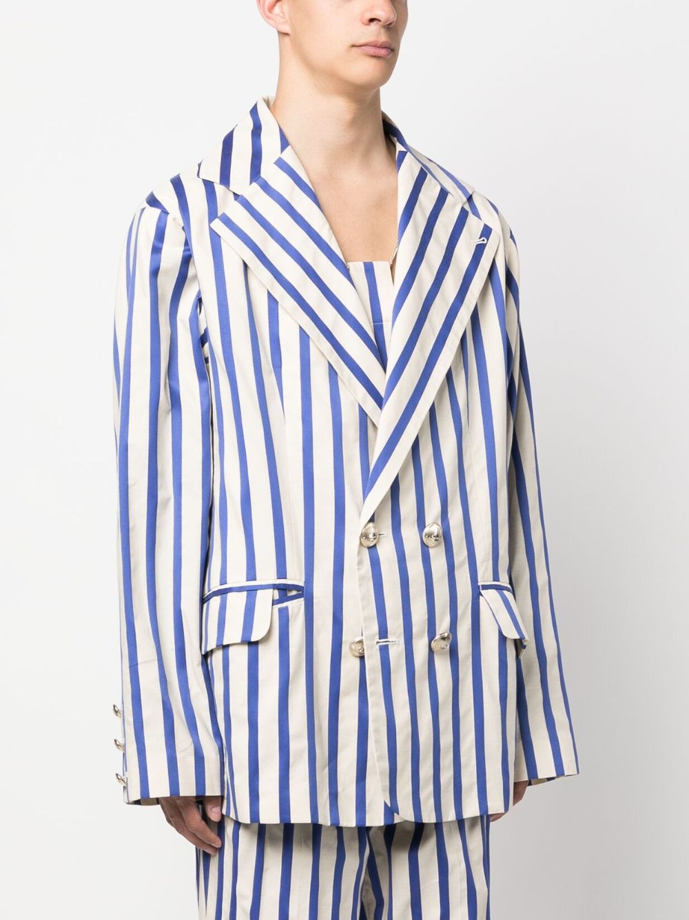 Vivienne Westwood Jackets Blue 2301001CW00GASIA202 (Vivienne Westwood / ブレザー・ジャケット ) | Vivienne Westwood (ヴィヴィアン・ウェストウッド)(3)