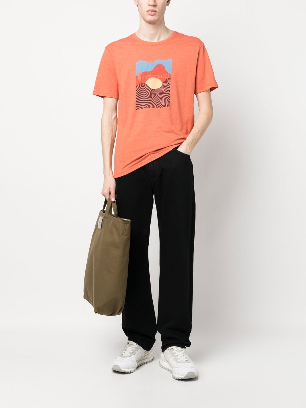 COTOPAXI T-shirts and Polos Orange CXTSCTVBMNECTR (cotopaxi / Tシャツ・カットソー ) | cotopaxi (コトパクシ)(2)