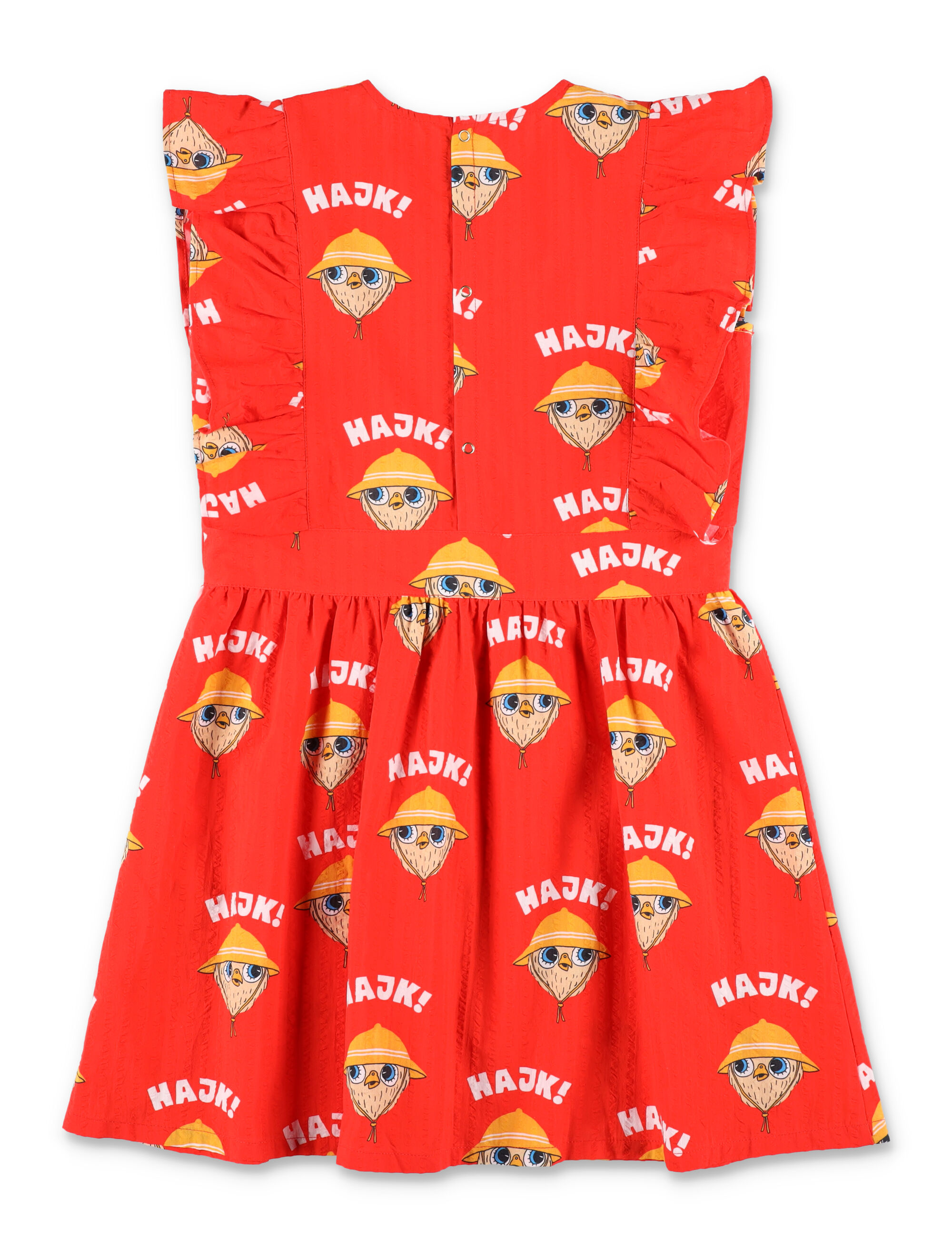 Mini Rodini Dresses Red 24250101C42 (MINI RODINI / ワンピース・ドレス・オールインワン ) | MINI RODINI (ミニロディーニ)(1)