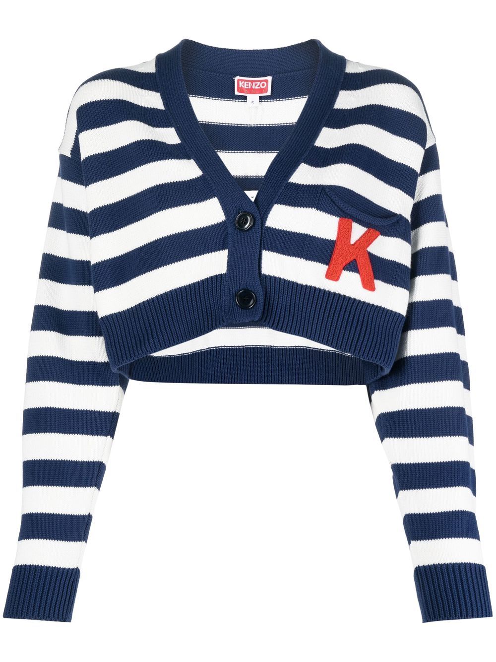 Kenzo Sweaters Blue FD52CA3563CG77 (KENZO / ニット・セーター・カーディガン ) | KENZO (ケンゾー)