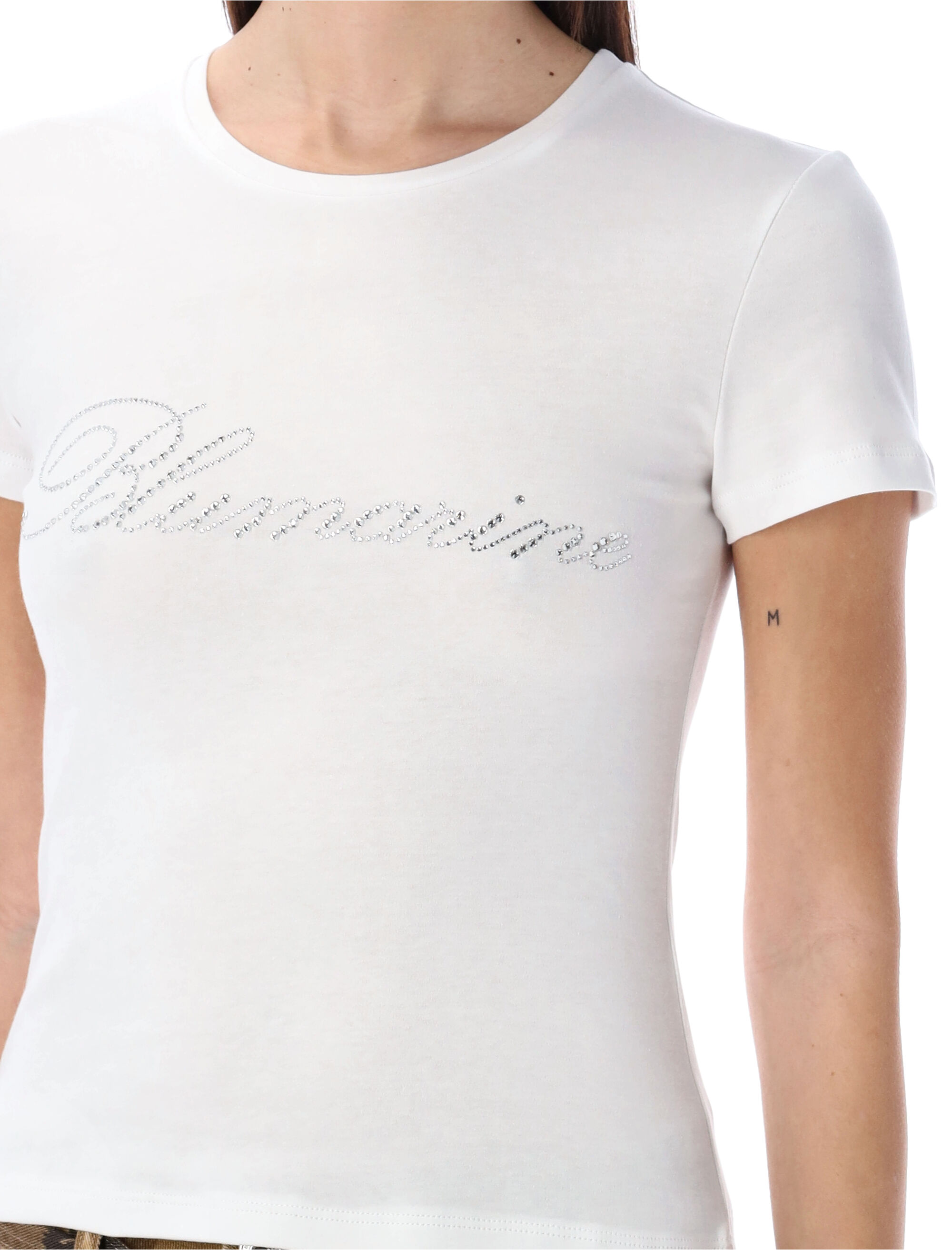 Blumarine 2T054AN0100 関税送料込 Blumarine T-shirts and Polos White (Blumarine/Tシャツ