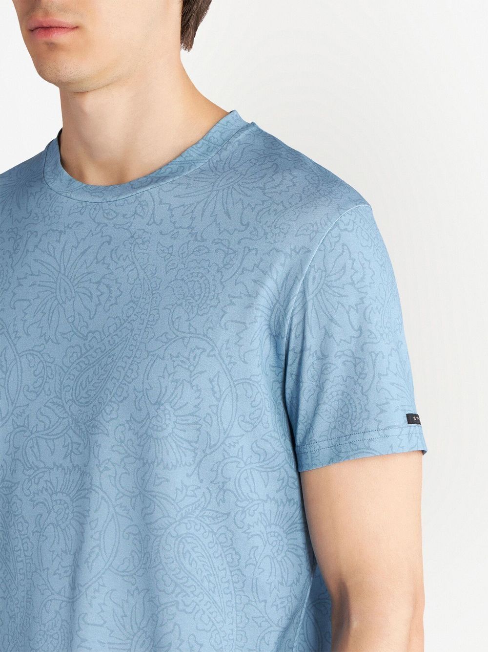 Etro T-shirts and Polos Clear Blue 1Y02094540251 (ETRO / Tシャツ・カットソー ) | ETRO (エトロ)(1)