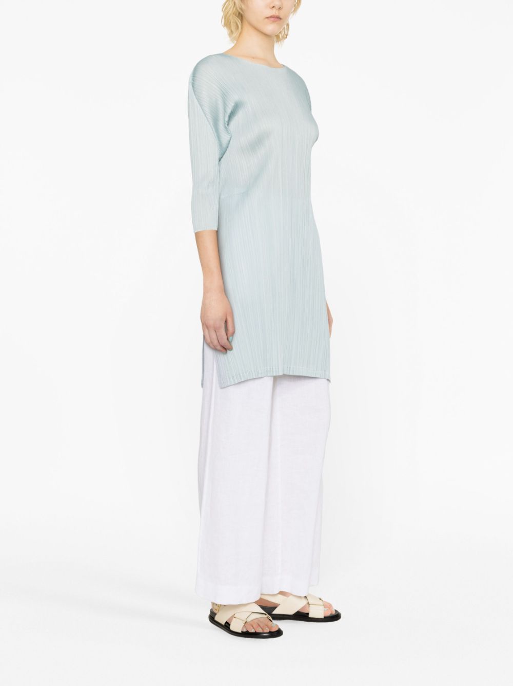 Pleats Please Top Clear Blue PP36JT46171 (PLEATS PLEASE ISSEY MIYAKE / シャツ・ブラウス ) | PLEATS PLEASE ISSEY MIYAKE (プリーツ プリーズ イッセイ ミヤケ)(1)