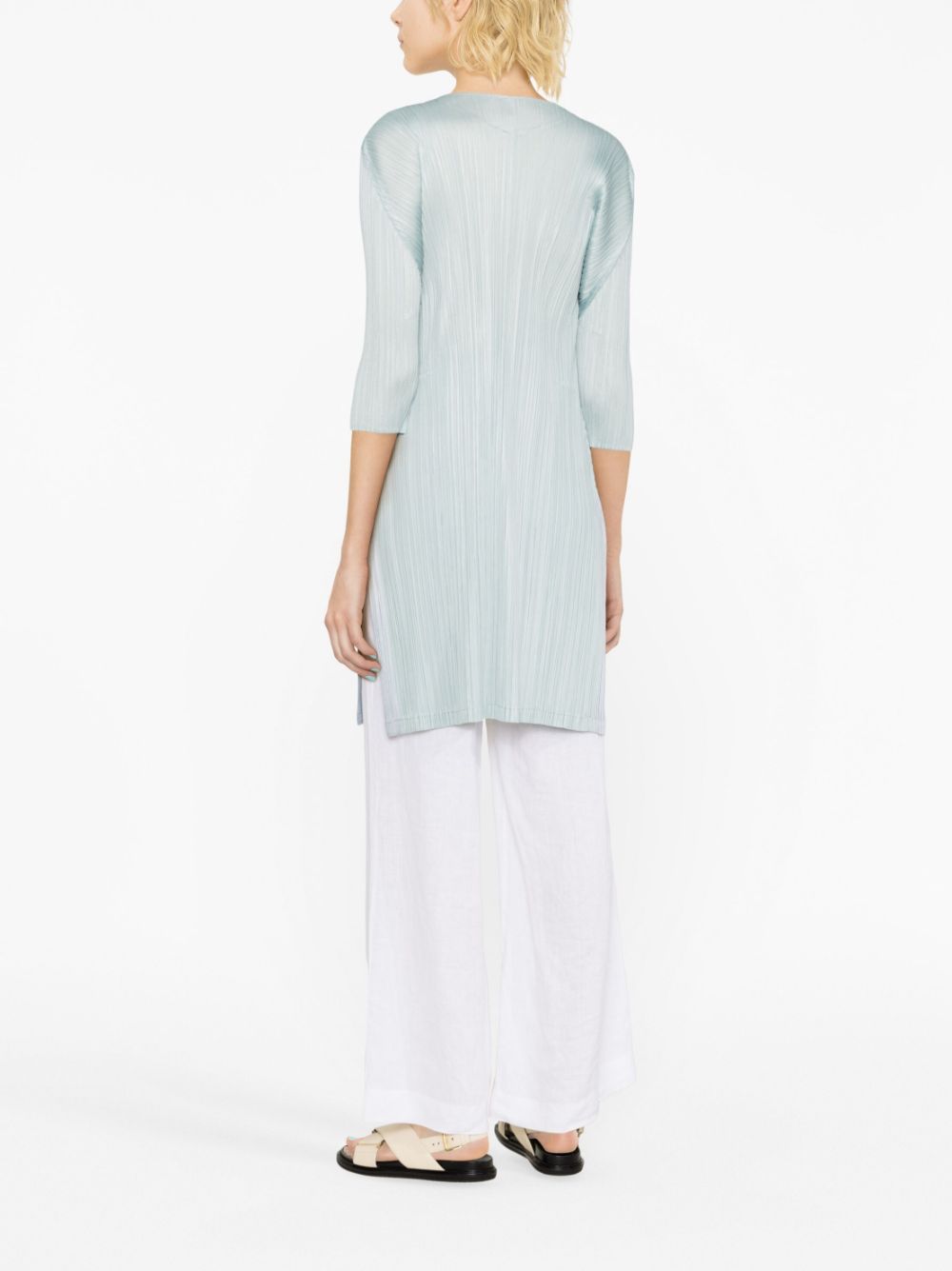 Pleats Please Top Clear Blue PP36JT46171 (PLEATS PLEASE ISSEY MIYAKE / シャツ・ブラウス ) | PLEATS PLEASE ISSEY MIYAKE (プリーツ プリーズ イッセイ ミヤケ)(2)