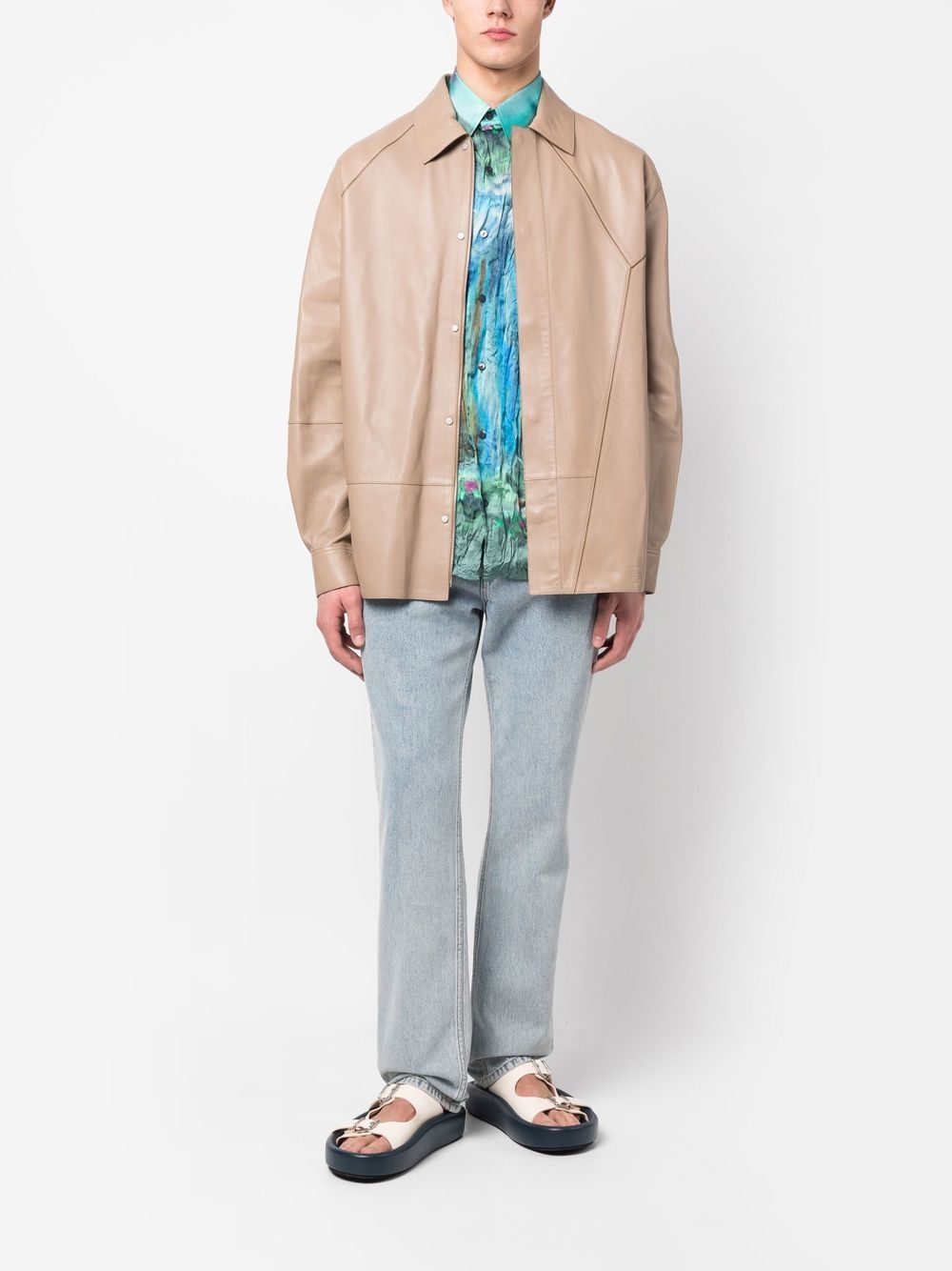 Loewe Shirts Beige H526Y31L072150 (LOEWE / シャツ・ブラウス ) | LOEWE (ロエベ)(3)
