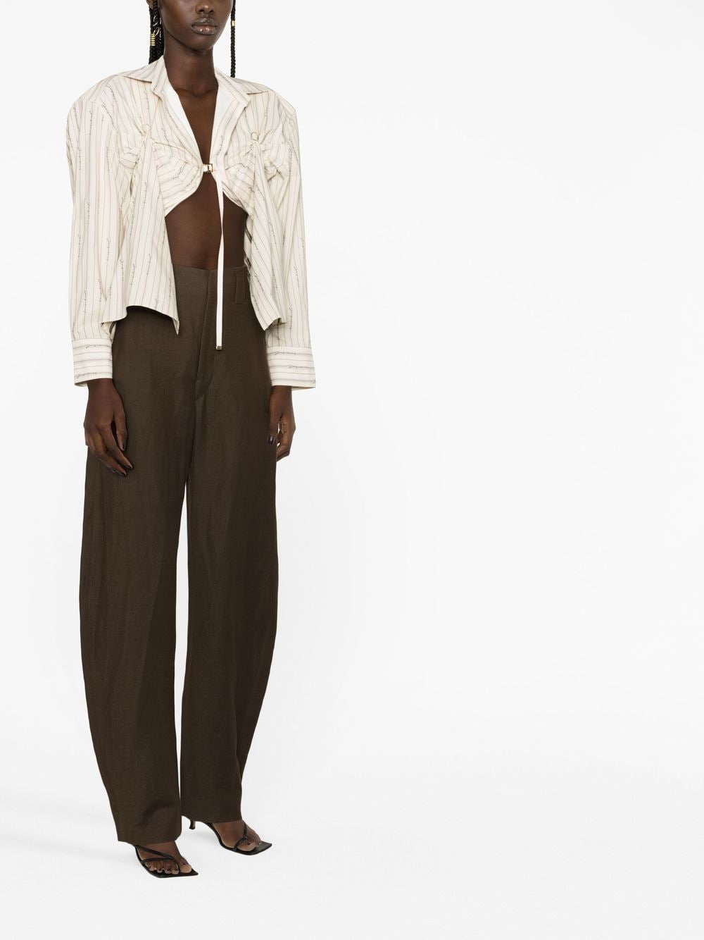 JACQUEMUS Shirts Beige 231SH0251392JACQUARDBEIGE (JACQUEMUS / シャツ・ブラウス ) | JACQUEMUS (ジャックムス)(3)