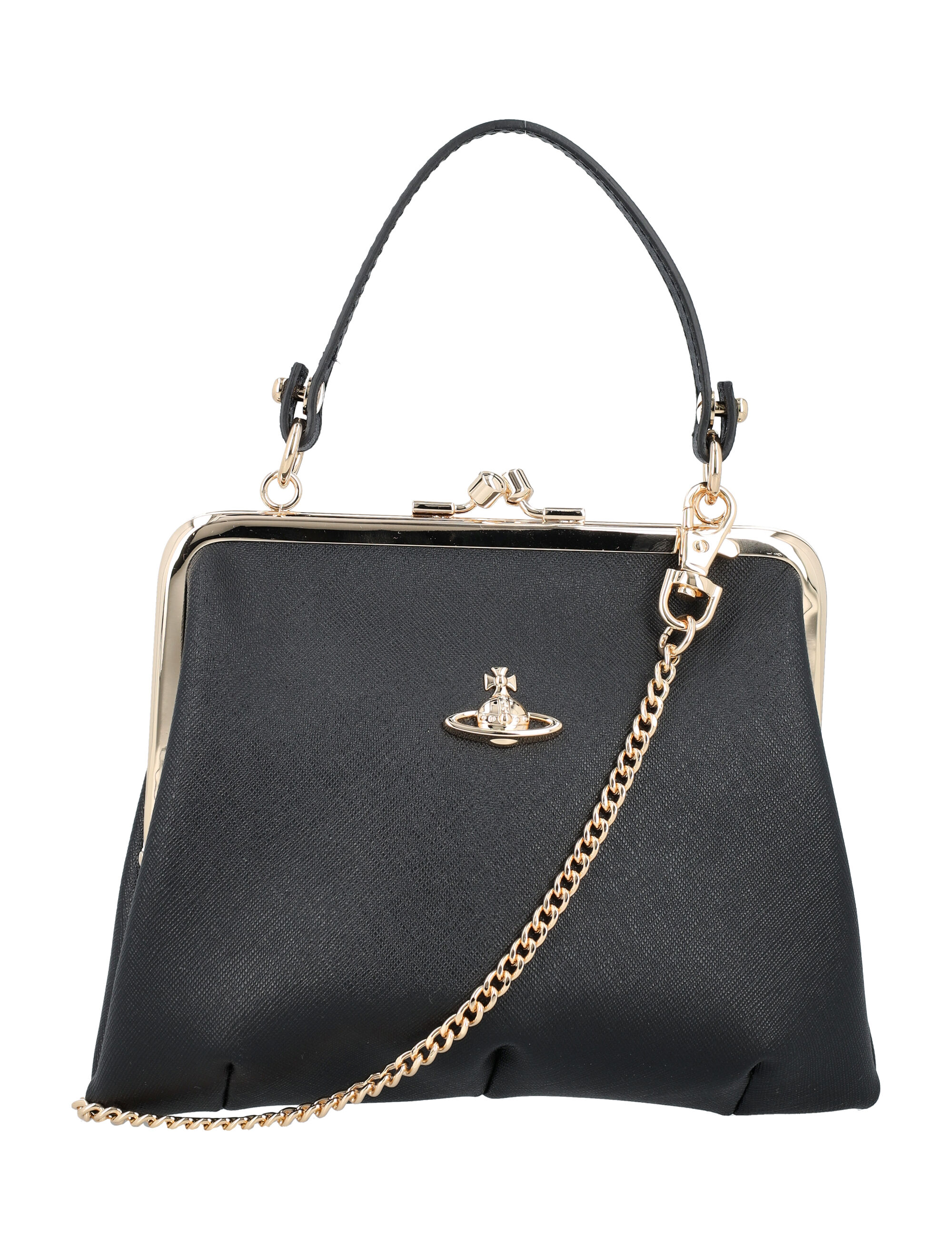 Vivienne Westwood Bags.. Black 4304007MUS000BN401 (Vivienne Westwood / ハンドバッグ・ショルダーバッグ ) | Vivienne Westwood (ヴィヴィアン・ウェストウッド)