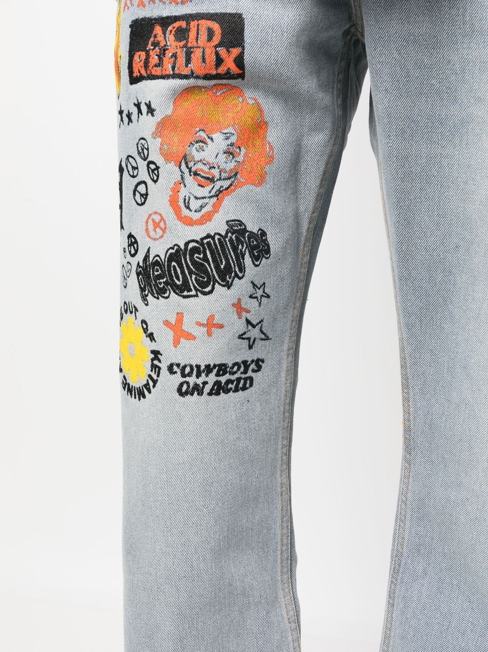 Pleasures Jeans Clear Blue P22W036BLUE (PLEASURES / ジーンズ ) | PLEASURES (プレジャーズ)(2)