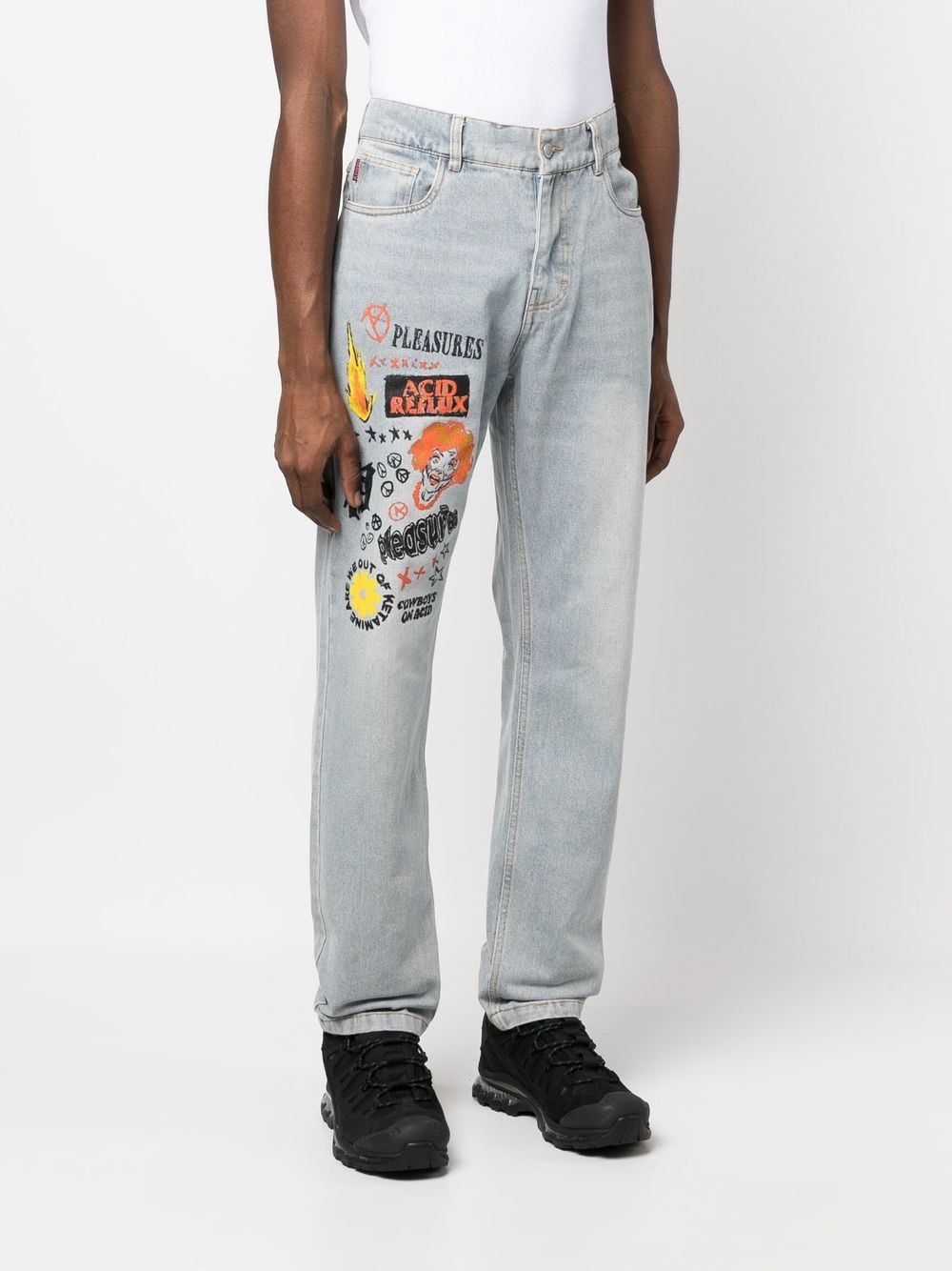 Pleasures Jeans Clear Blue P22W036BLUE (PLEASURES / ジーンズ ) | PLEASURES (プレジャーズ)(4)
