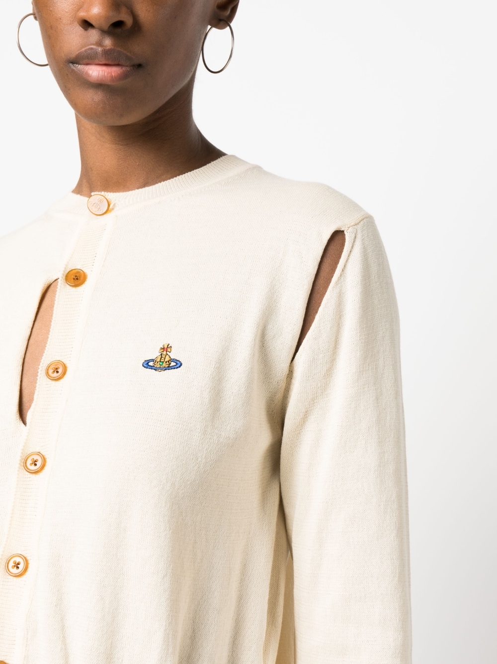 Vivienne Westwood Sweaters White 18030026Y000URGA408 (Vivienne Westwood / ニット・セーター・カーディガン ) | Vivienne Westwood (ヴィヴィアン・ウェストウッド)(2)