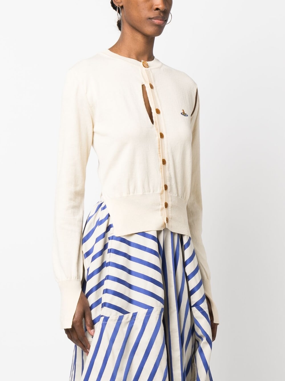 Vivienne Westwood Sweaters White 18030026Y000URGA408 (Vivienne Westwood / ニット・セーター・カーディガン ) | Vivienne Westwood (ヴィヴィアン・ウェストウッド)(3)