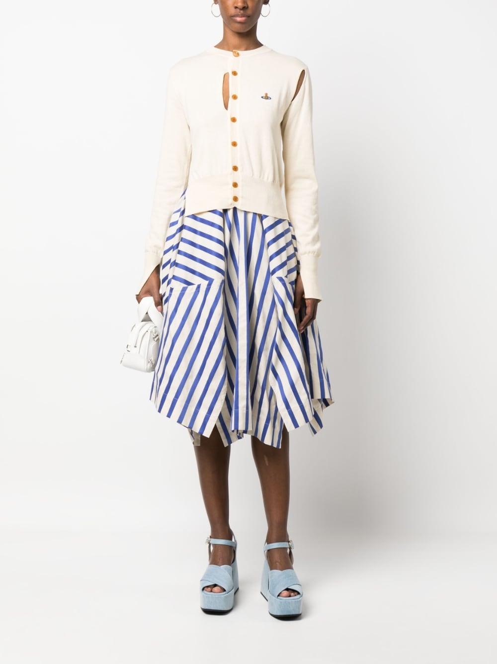 Vivienne Westwood Sweaters White 18030026Y000URGA408 (Vivienne Westwood / ニット・セーター・カーディガン ) | Vivienne Westwood (ヴィヴィアン・ウェストウッド)(4)