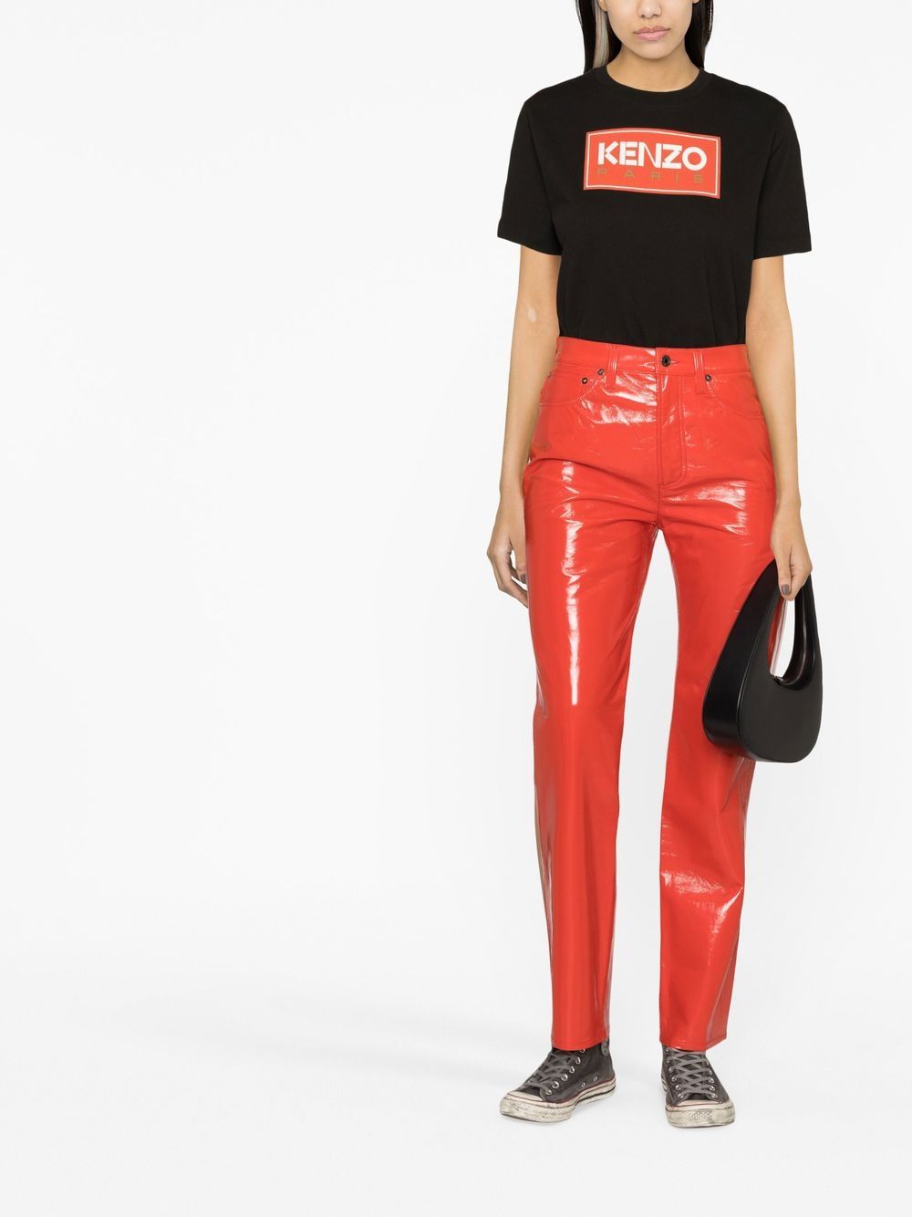 Kenzo T-shirts and Polos Black FC62TS0104SY99A (KENZO / Tシャツ・カットソー ) | KENZO (ケンゾー)(1)