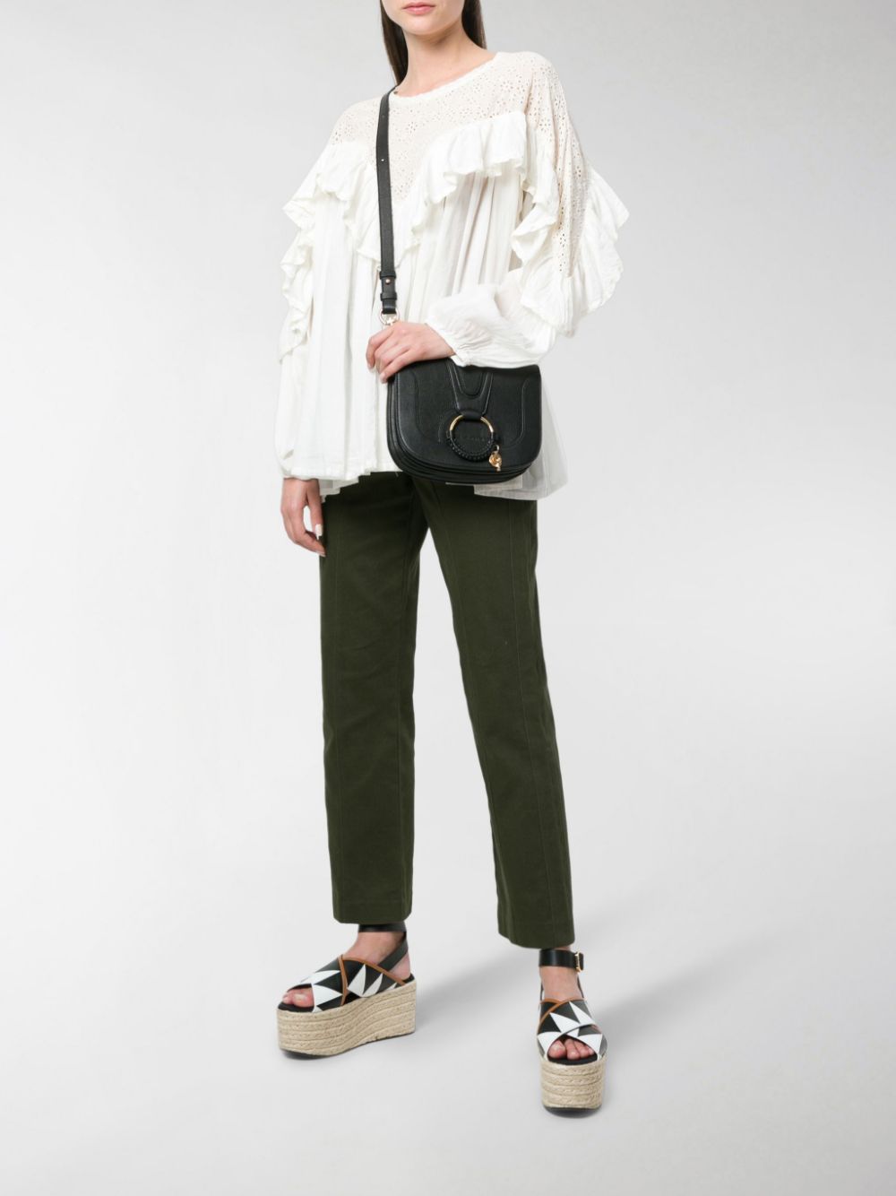 See By Chloé Bags.. Black CHS17SS896305001 (See By Chloé / ハンドバッグ・ショルダーバッグ ) | See By Chloé (シーバイクロエ)(7)