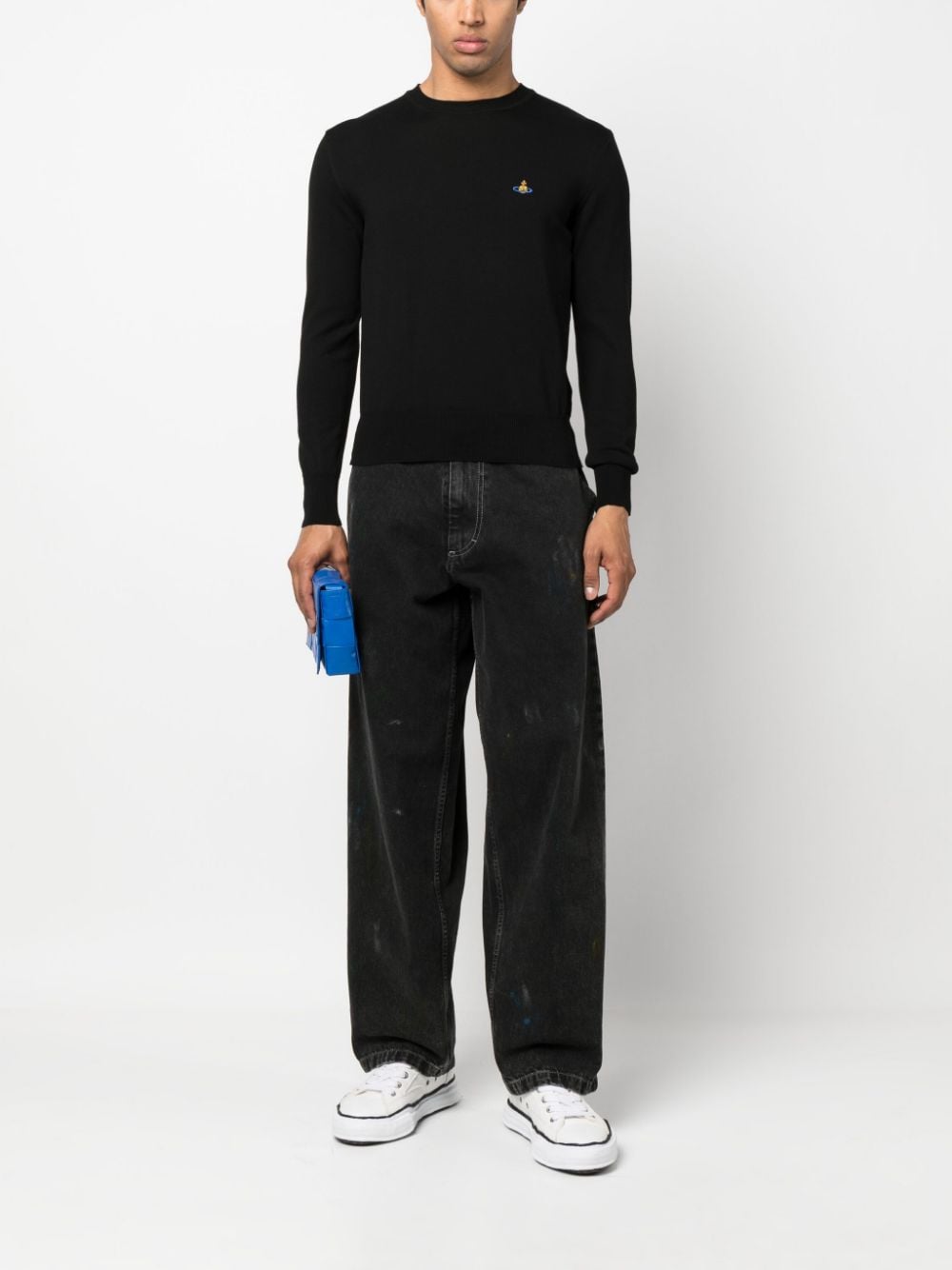 Vivienne Westwood Sweaters Black 2701000GY000TN401 (Vivienne Westwood / ニット・セーター・カーディガン ) | Vivienne Westwood (ヴィヴィアン・ウェストウッド)(4)