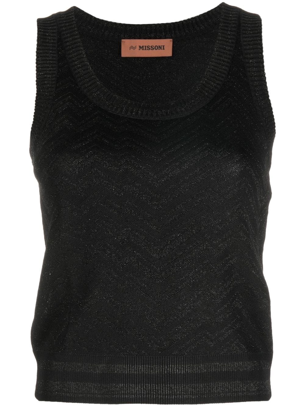 Missoni Top Black DS23SK27BK021PS91ED (MISSONI / タンクトップ・キャミソール ) | MISSONI (ミッソー二)