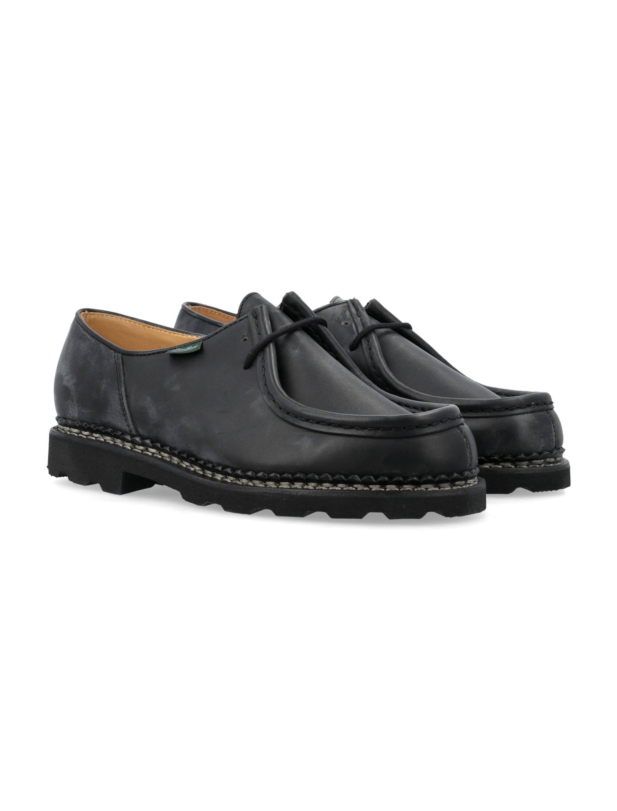 Paraboot Flat shoes Black 715604CLNOIR (Paraboot / レースアップ ) | Paraboot (パラブーツ)(1)
