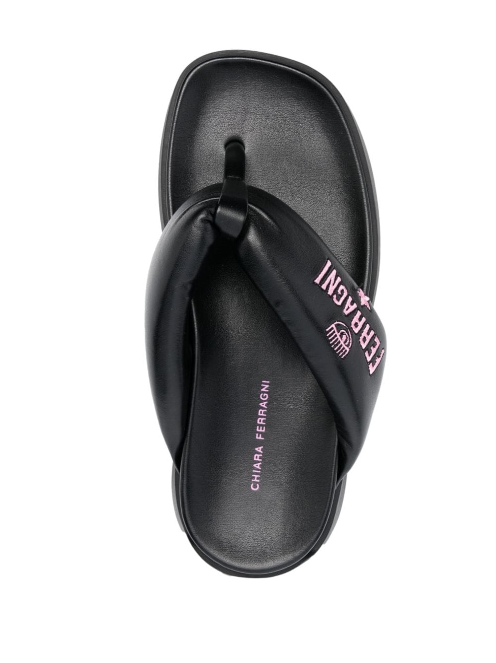 Chiara Ferragni Sandals Black CF3149CFPLATFORM001 (CHIARA FERRAGNI / サンダル ) | CHIARA FERRAGNI (キアラ フェラーニ)(3)