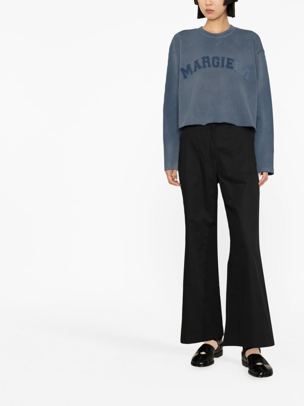 Maison Margiela Sweaters Blue S51GU0126S25580469 (Maison Margiela / スウェット・フーディー ) | Maison Margiela (メゾン マルジェラ)(2)