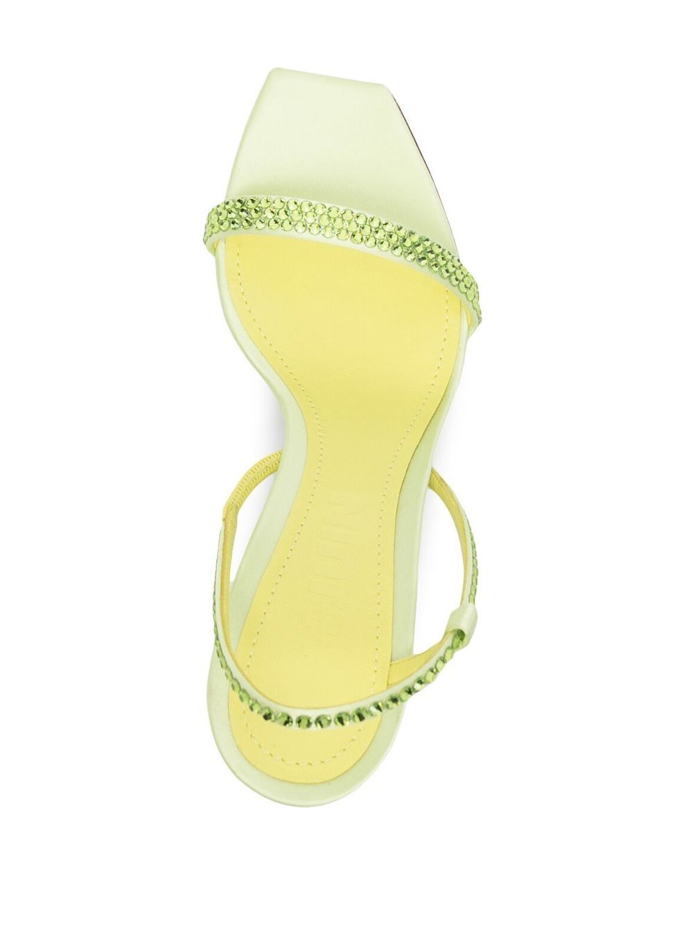 3JUIN Sandals Green 323SC0030775562SATINKIWI (3JUIN / サンダル ) | 3JUIN (3ジュイン)(1)