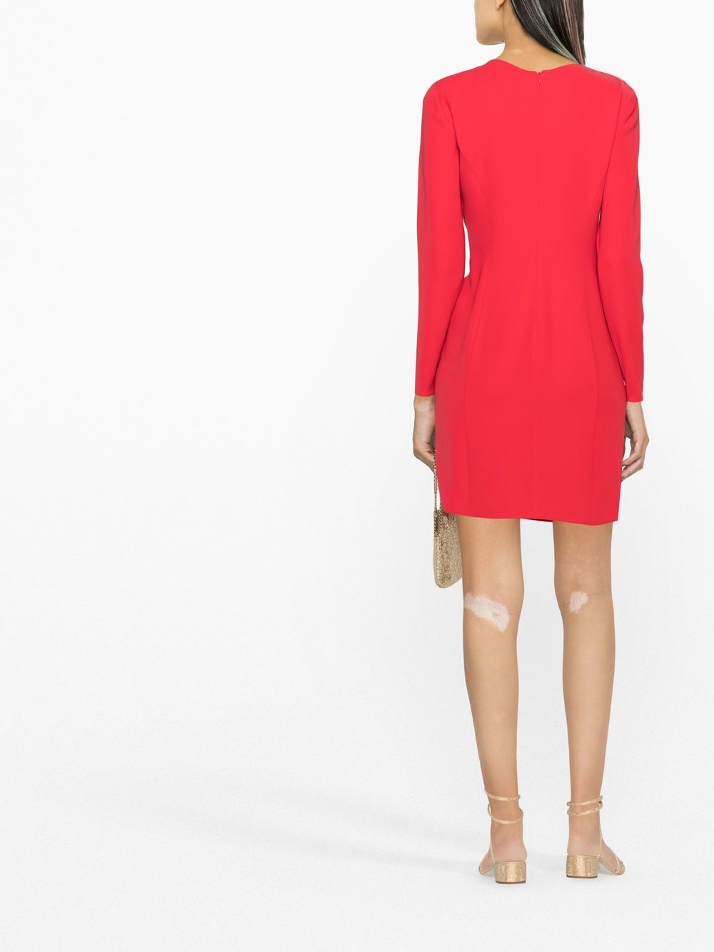 Emporio Armani Dresses Red D4NA1R2NWAZ335 (EMPORIO ARMANI / ワンピース・ドレス・オールインワン ) | EMPORIO ARMANI (エンポリオ アルマーニ)(2)