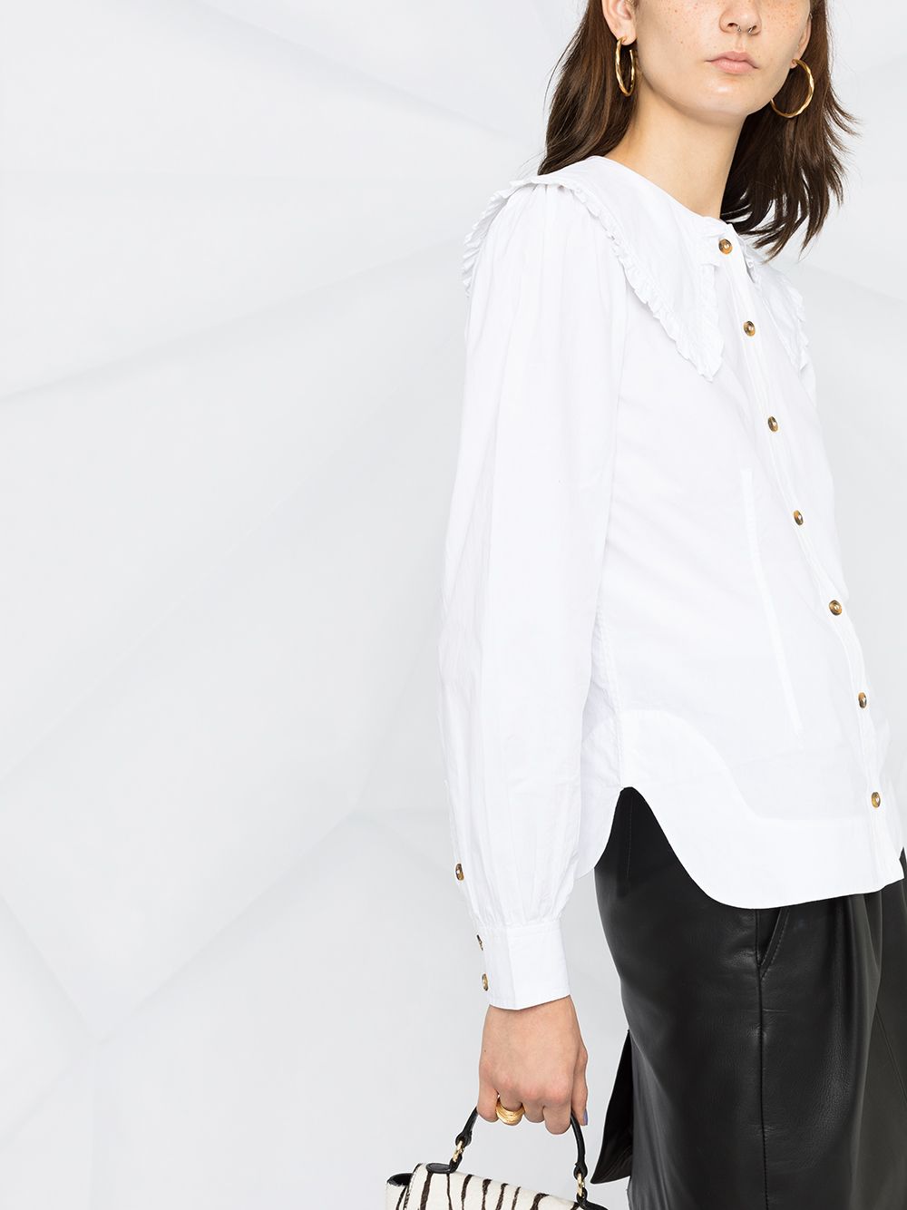 GANNI Shirts White F5500151 (GANNI / シャツ・ブラウス ) | GANNI (ガニー)(9)