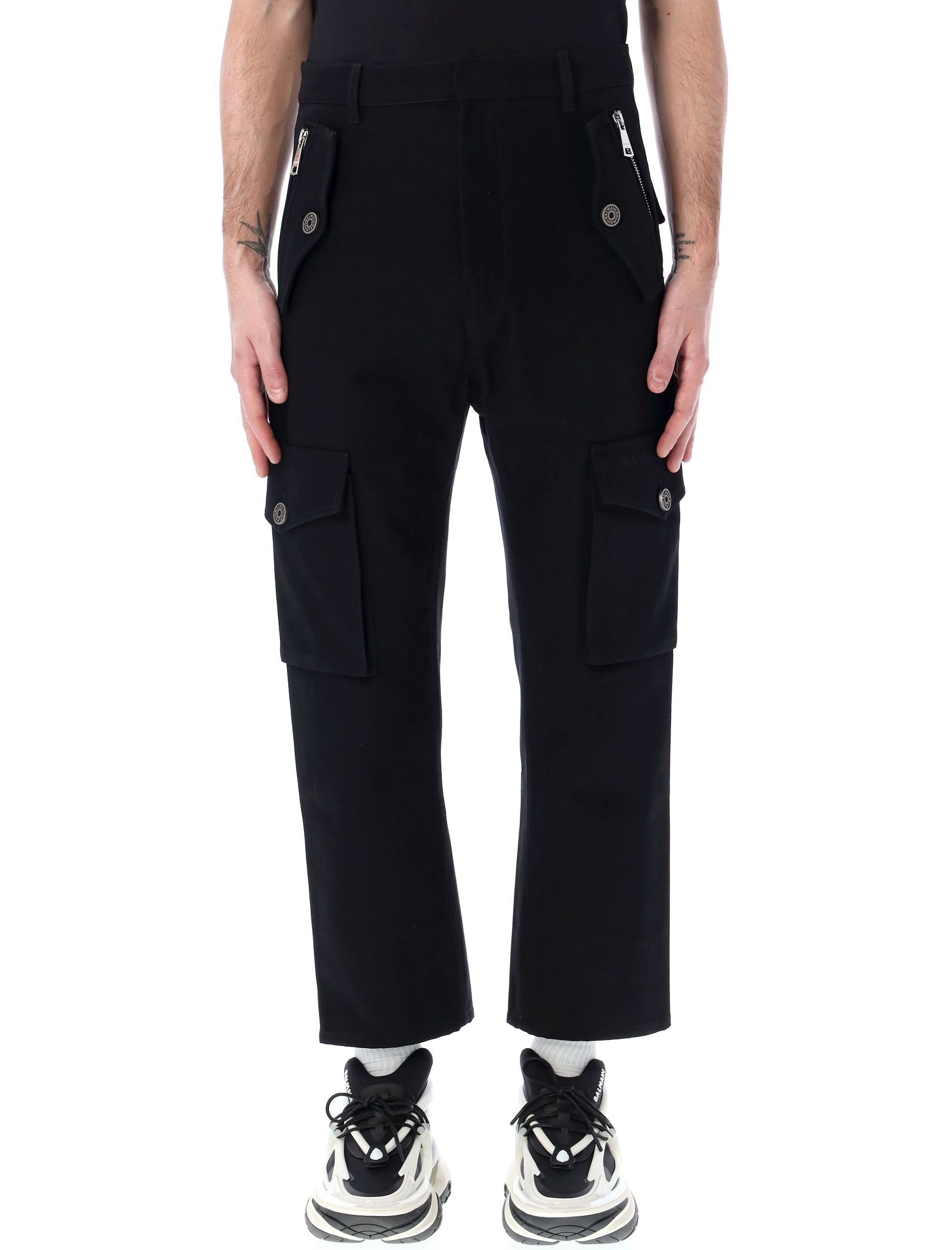 Balmain Trousers Black CH1PQ275CE250PA (Balmain / パンツ ) | Balmain (バルマン)